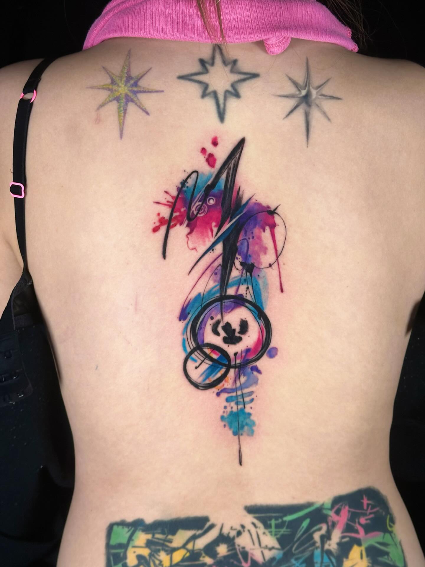 Tattoo by @assassintattooalice — watercolor, new_school