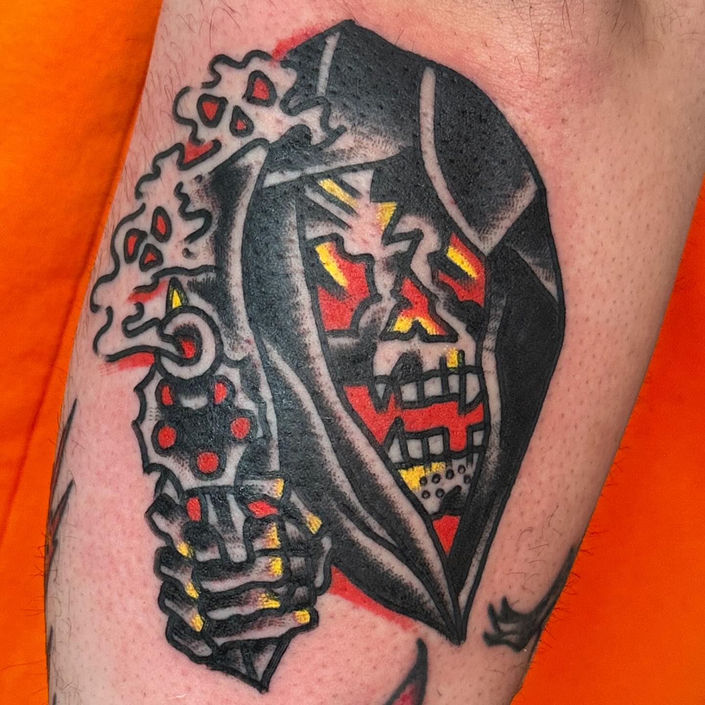 Tattoo by @ross_ians_tattoo β american_traditional, trash_polka