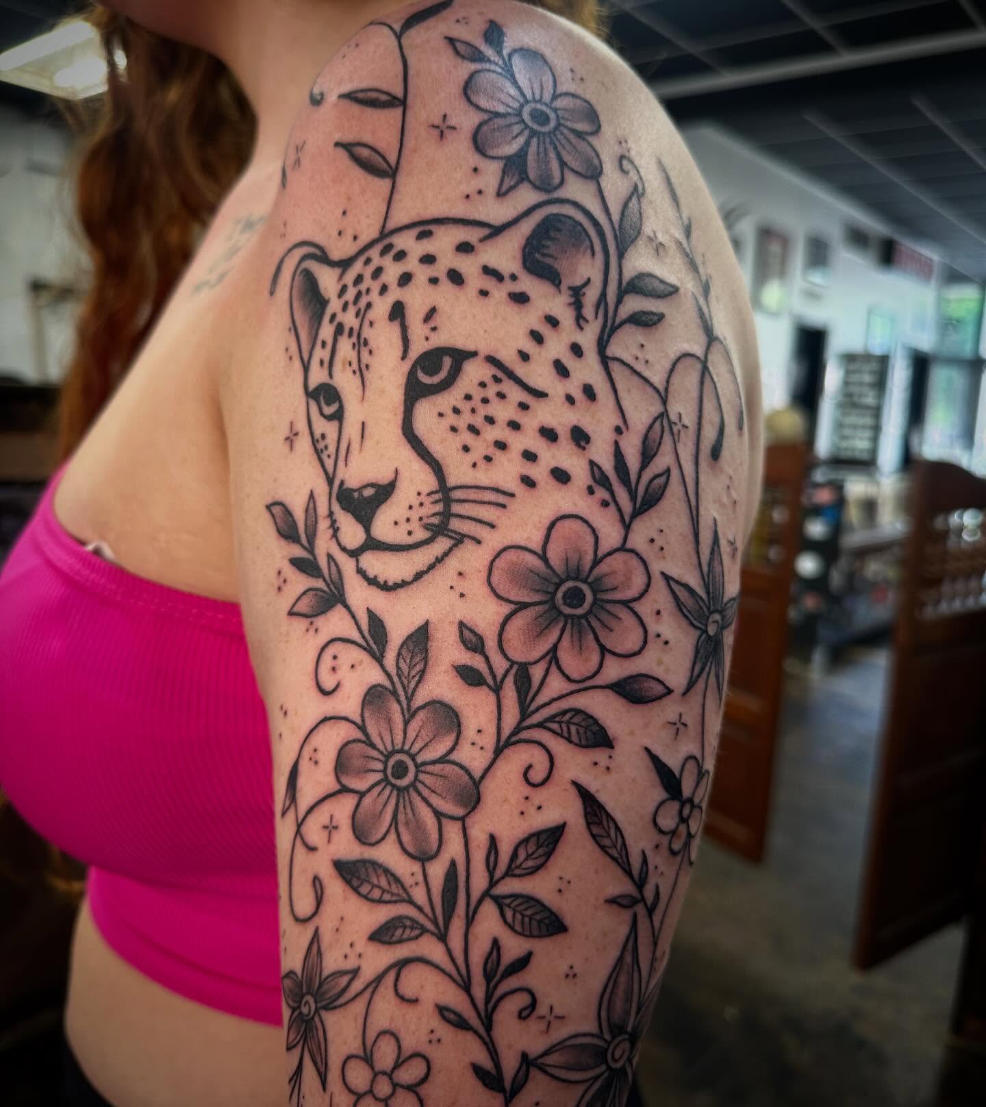 Tattoo by @gaboyzink — black_and_grey