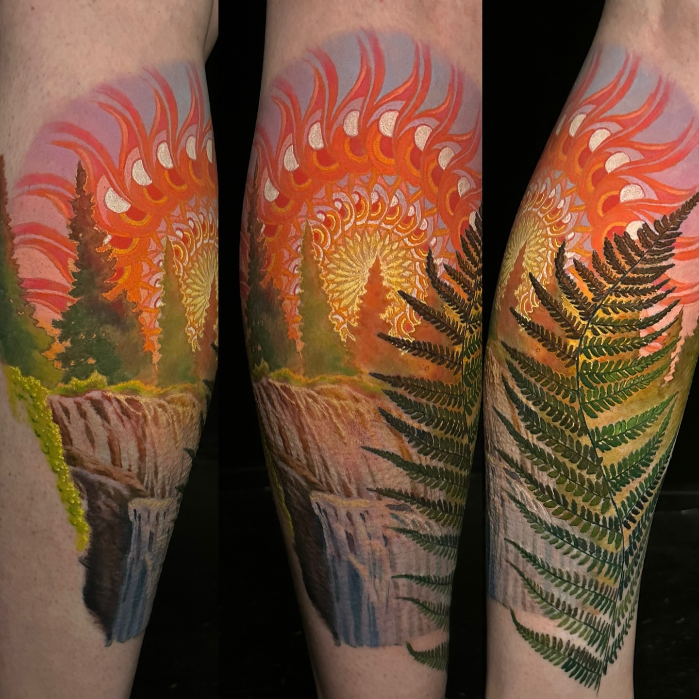 Tattoo by @dominicktattoo — realism, dotwork