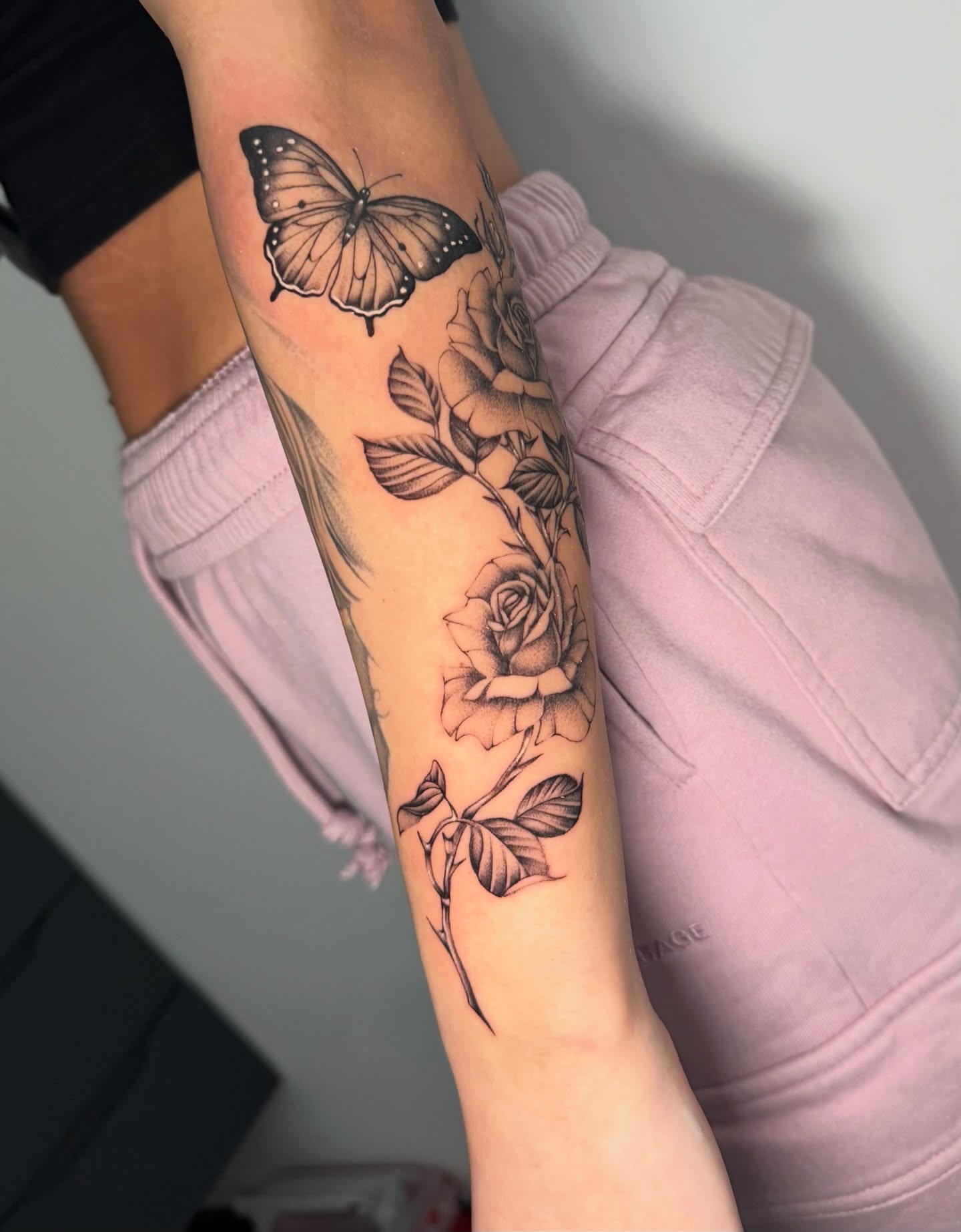 Tattoo by @monicas_tattoos โ black_and_grey, realism