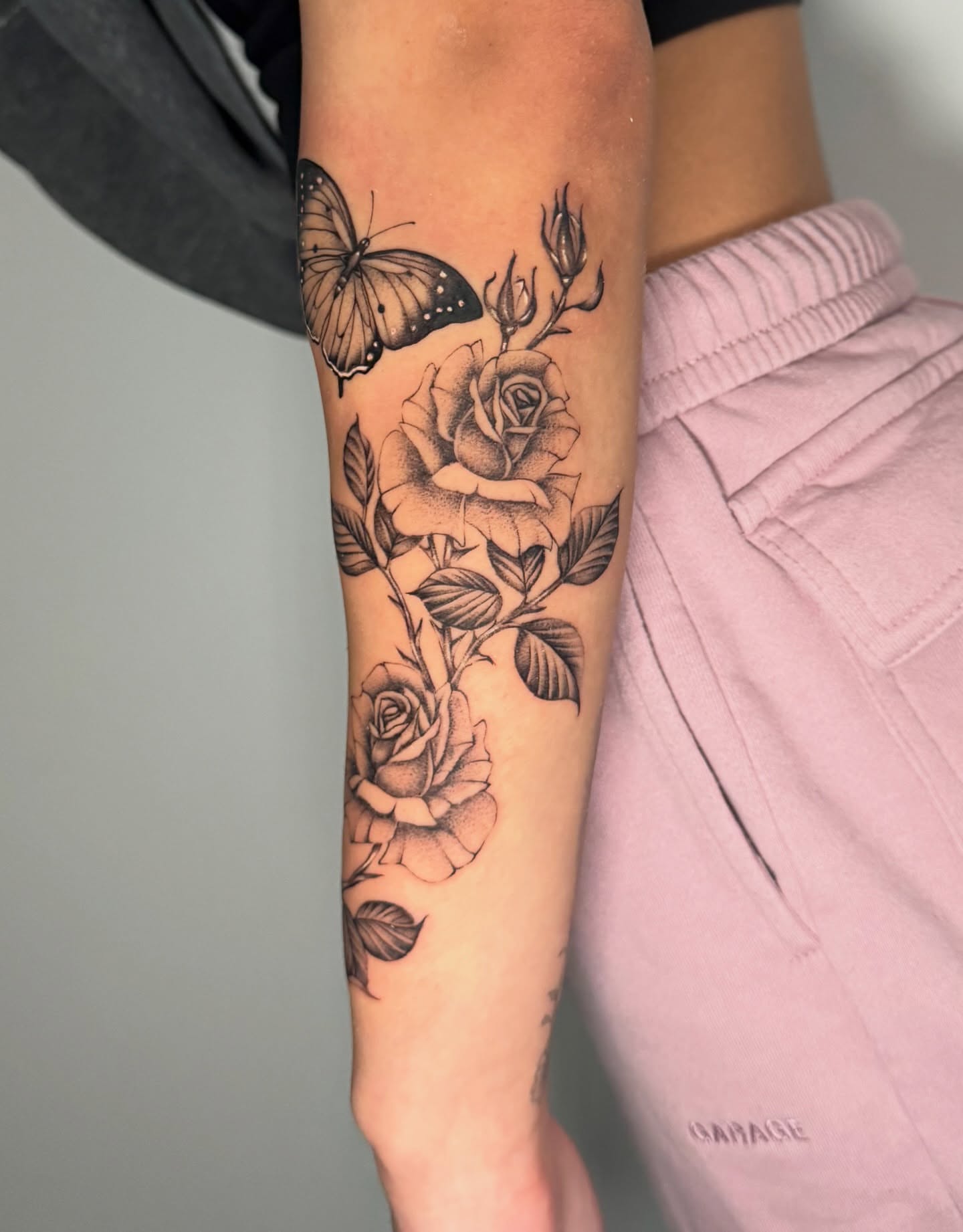 Tattoo by @monicas_tattoos โ black_and_grey, realism