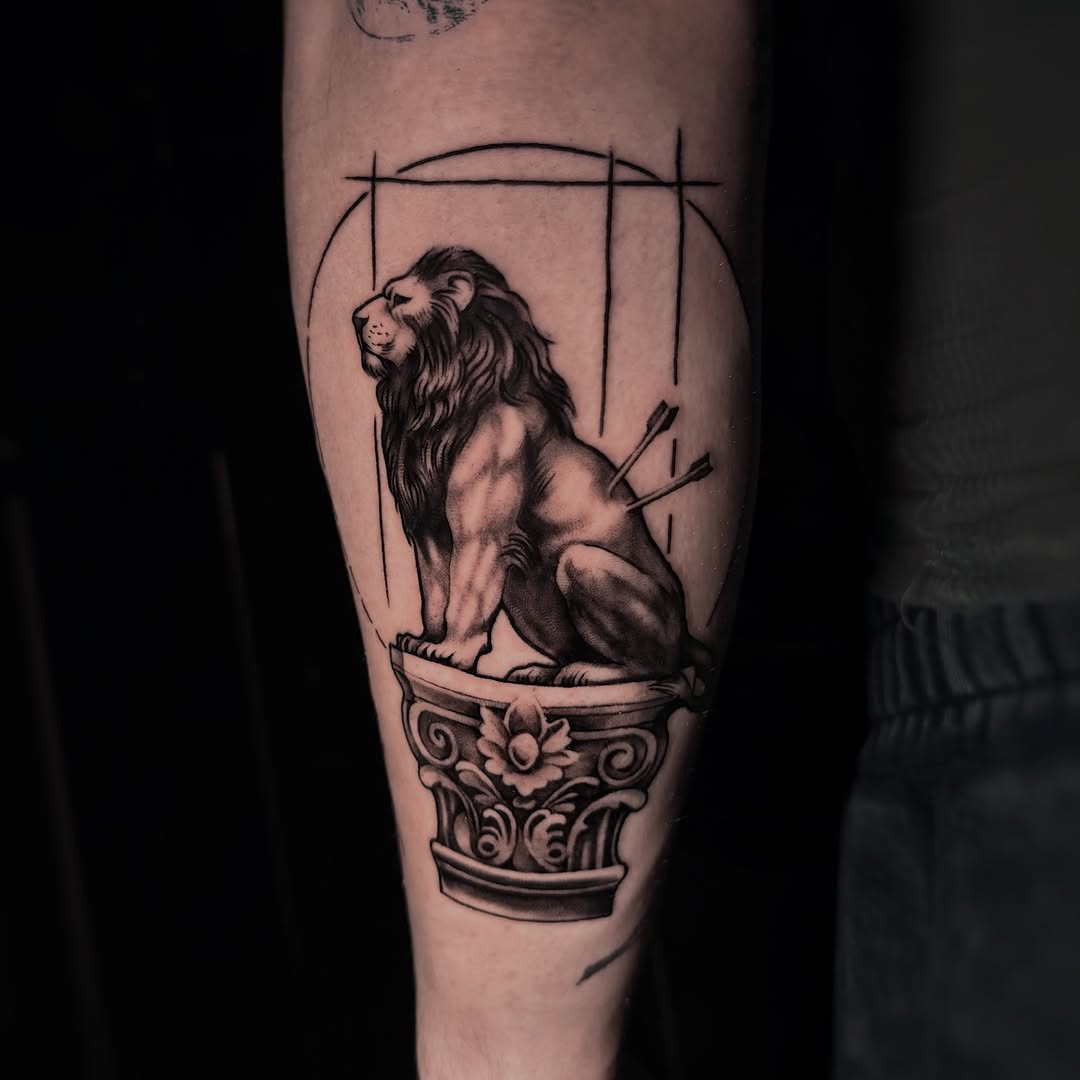 Tattoo by @hawkstattoo_ — realism, black_and_grey