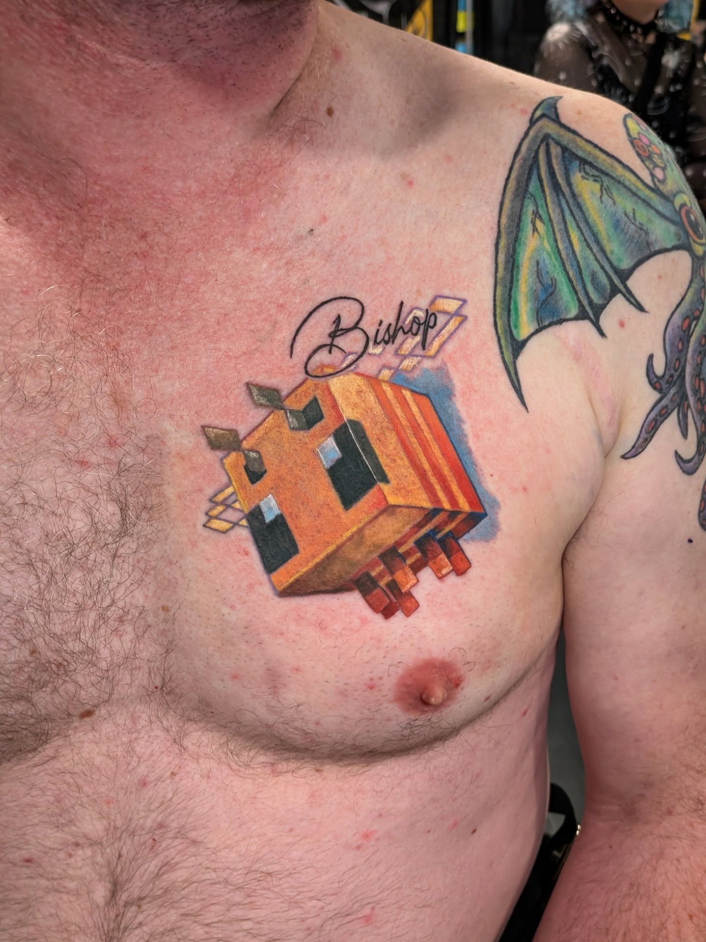 Tattoo by @beebe_artistry — geometric
