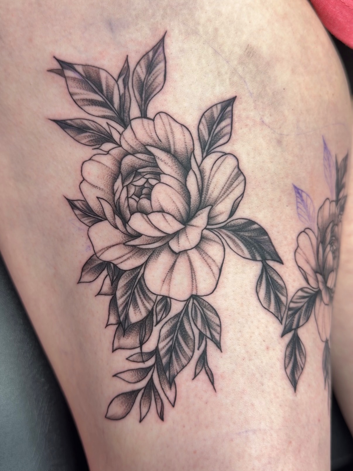 Tattoo by @tatsbycurtii — dotwork