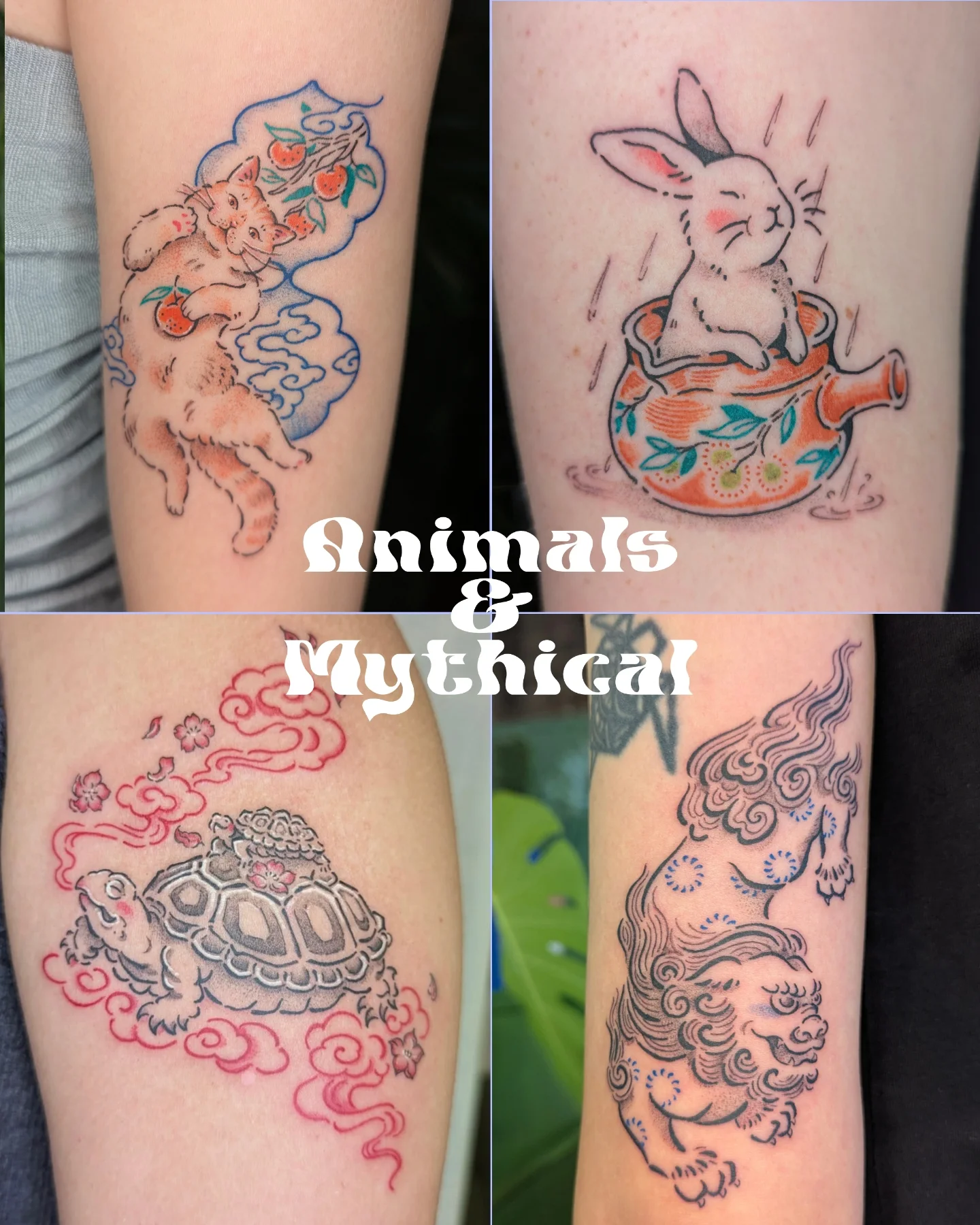 Tattoo by @chop_stick_n_poke — illustrative, dotwork