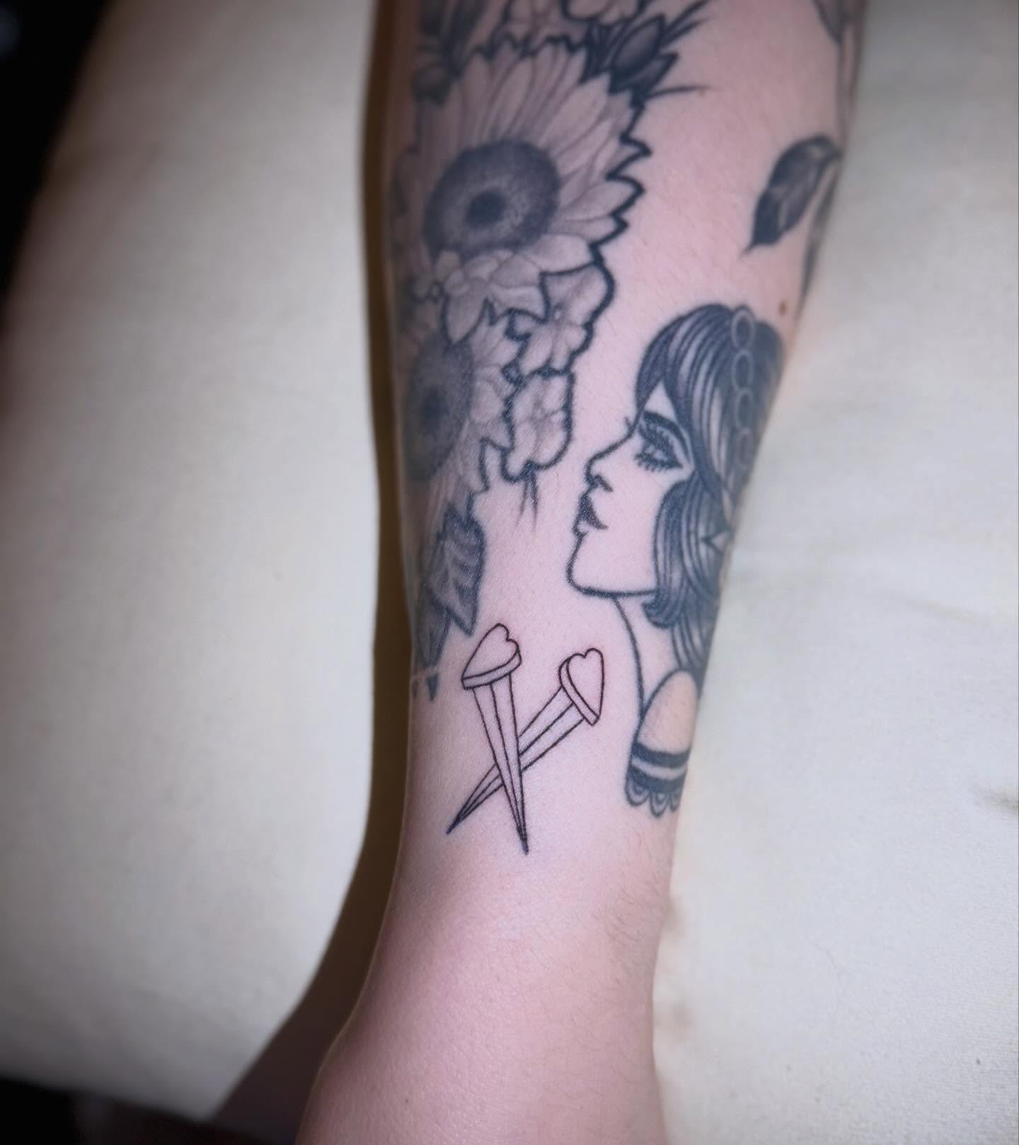 Tattoo by @lea_tattooine — black_and_grey