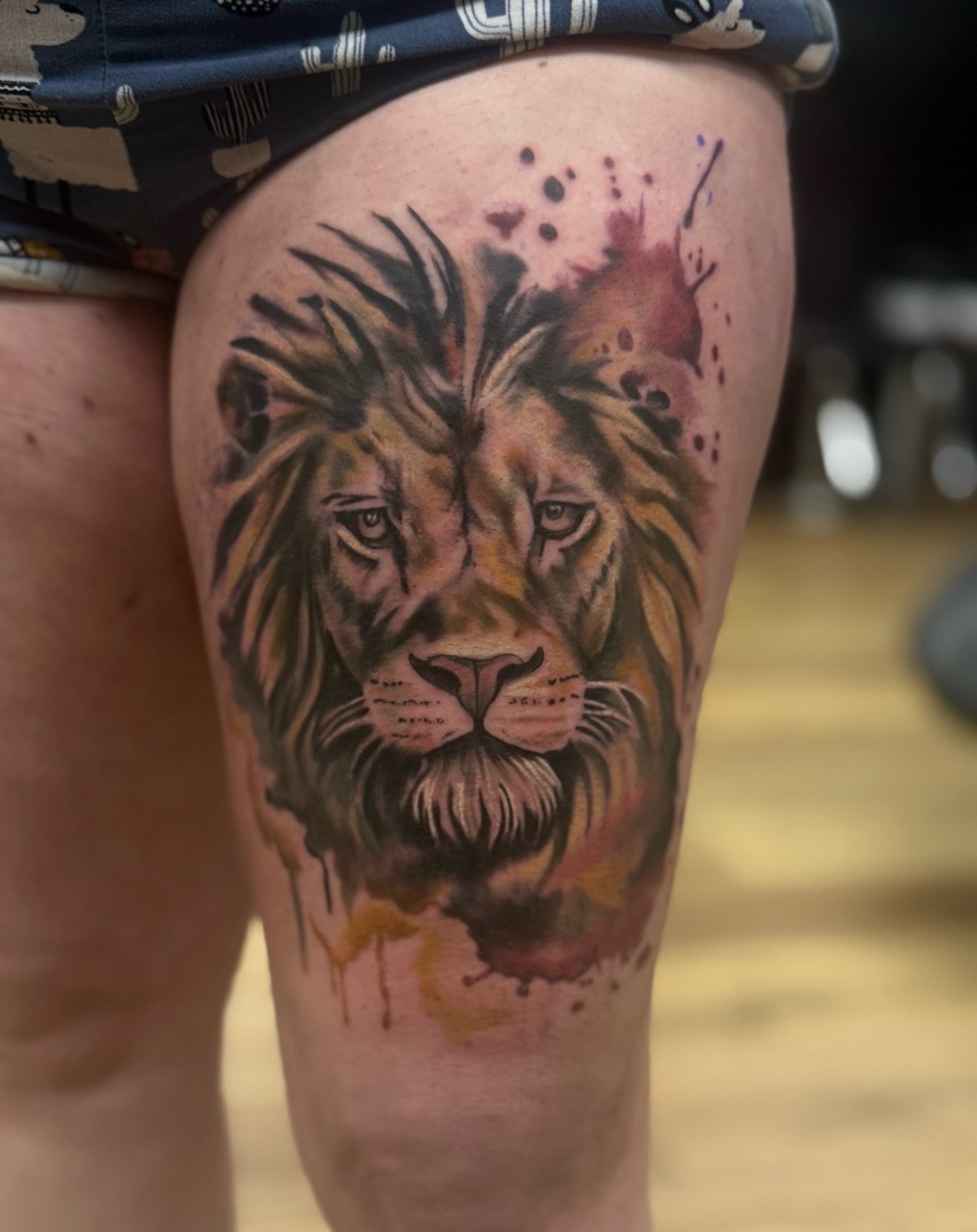 Tattoo by @jedlewis23 — realism, watercolor