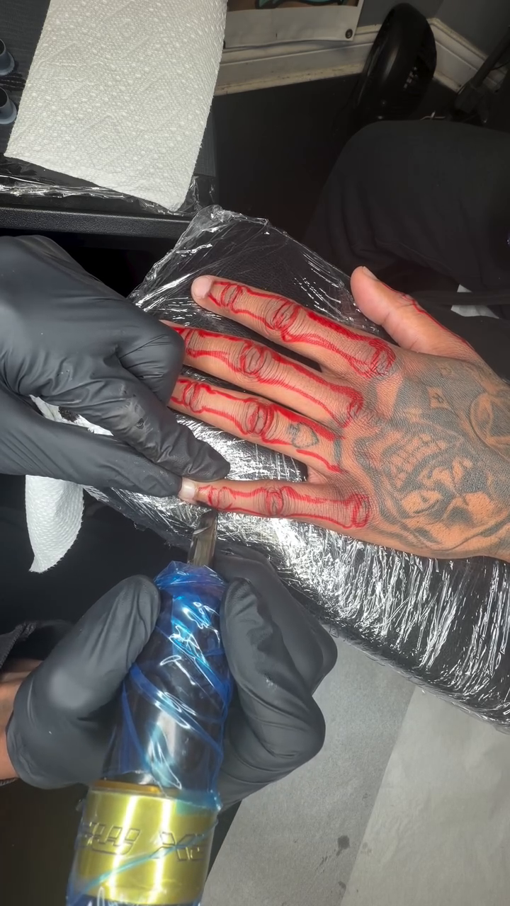 Tattoo by @_coleworld79 โ fine_line, black_and_grey