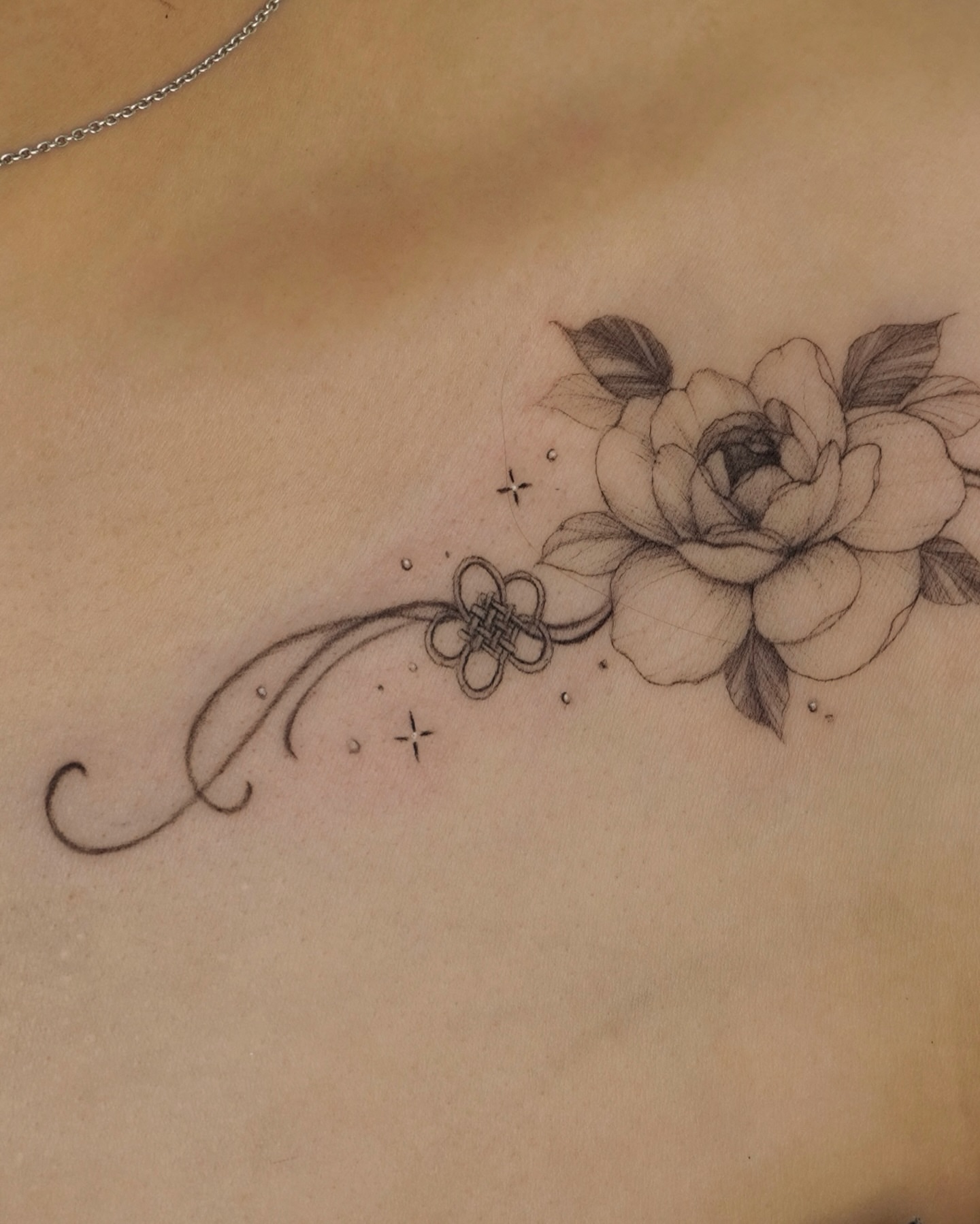 Tattoo by @heoyeon__tattoo — black_and_grey, realism