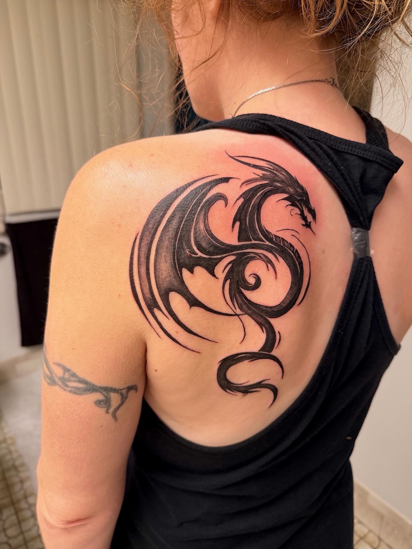 Tattoo by @heatherbroe — tribal