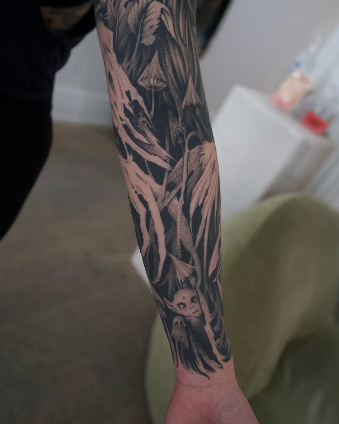 Tattoo by @bru.blackink — black_and_grey, realism