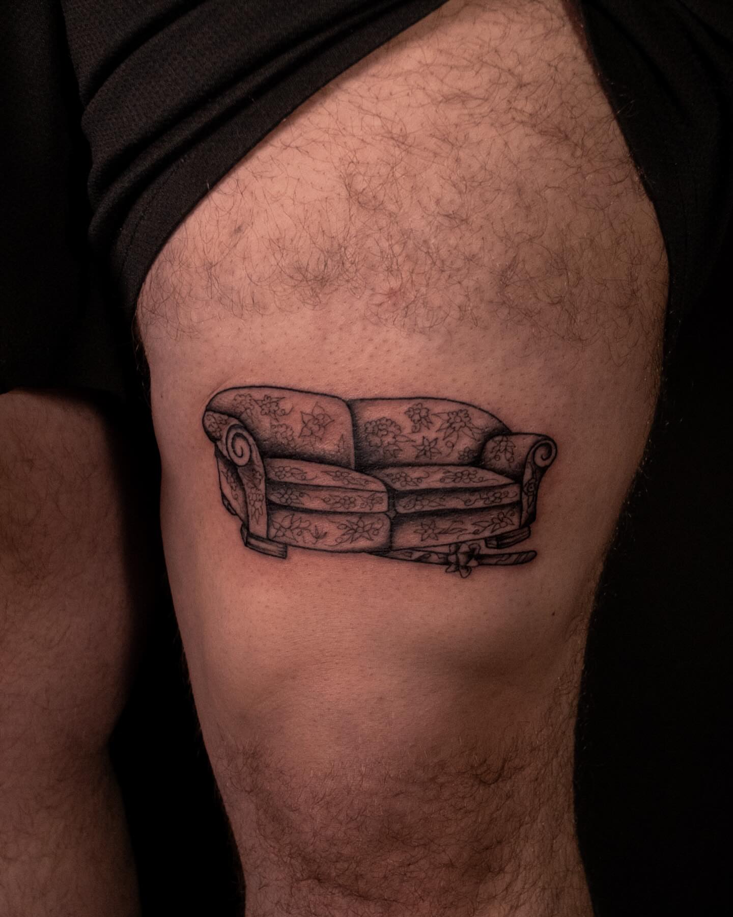 Tattoo by @julinestattoo — black_and_grey
