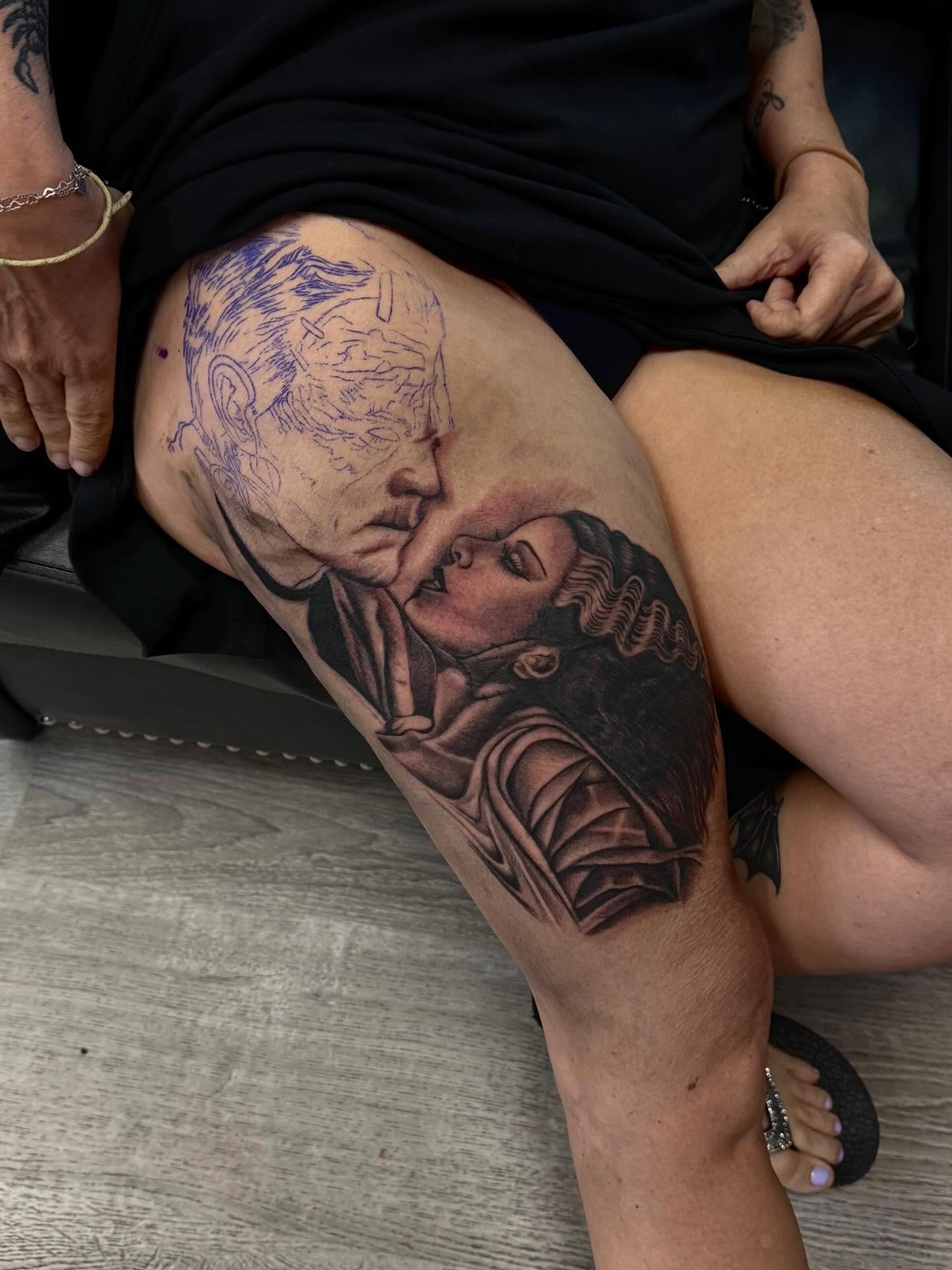 Tattoo by @skullsionink β realism, dark_realism