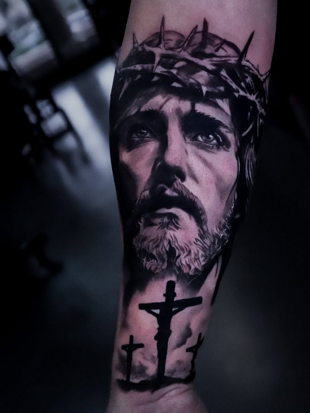 Realism tattoo on the forearm by ✝️ Nicholas Fernandez ✝️