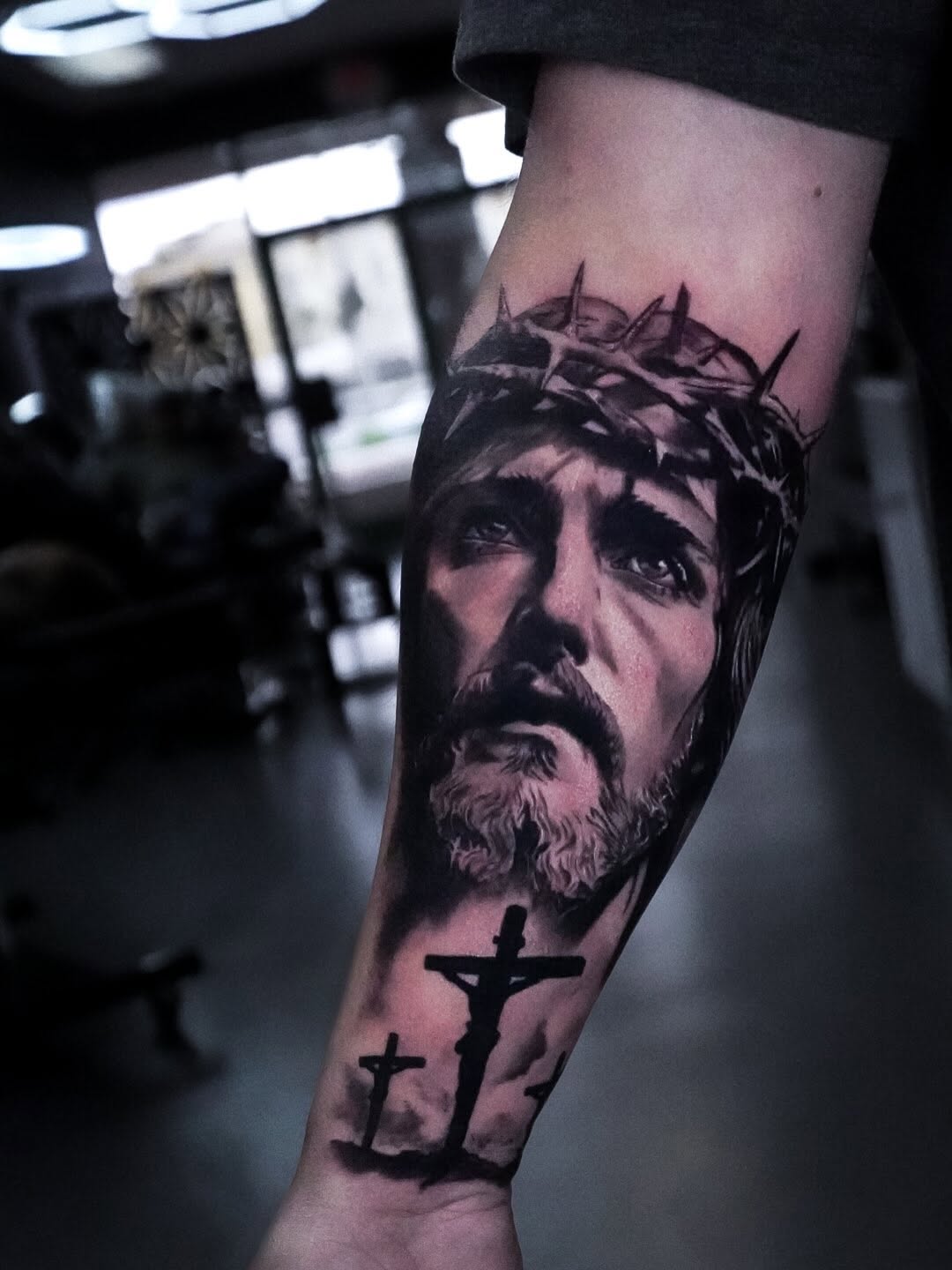 Realism tattoo on the forearm by ✝️ Nicholas Fernandez ✝️
