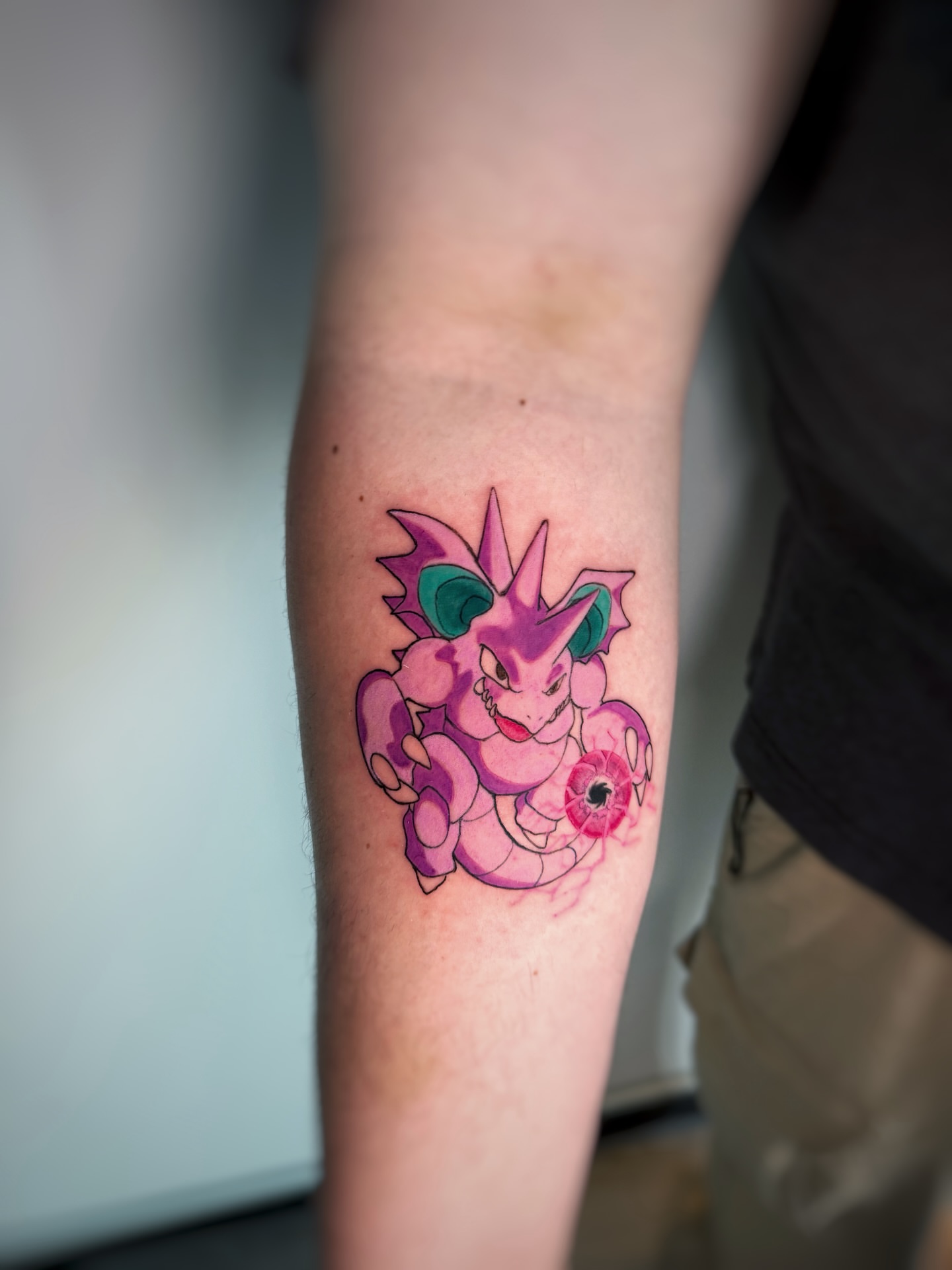 Tattoo by @loaftatts — dotwork