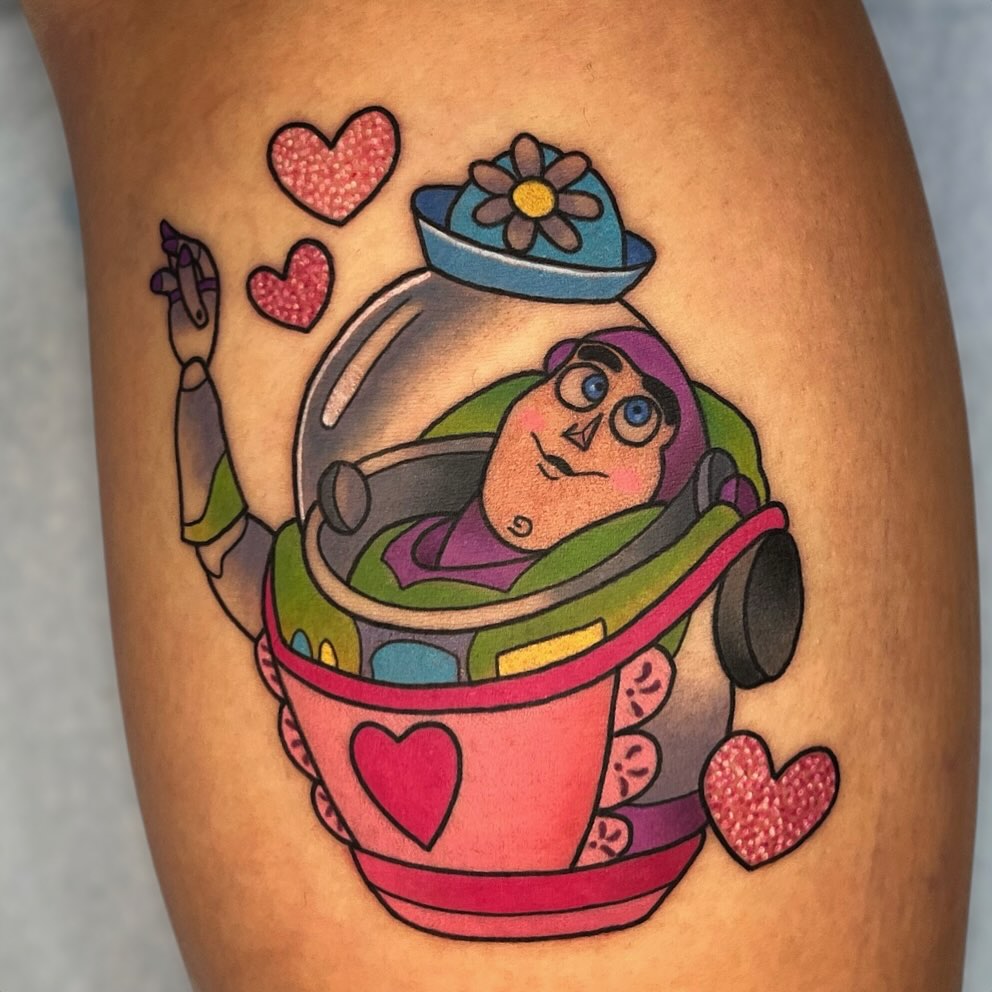 Tattoo by @ickynickki — dotwork