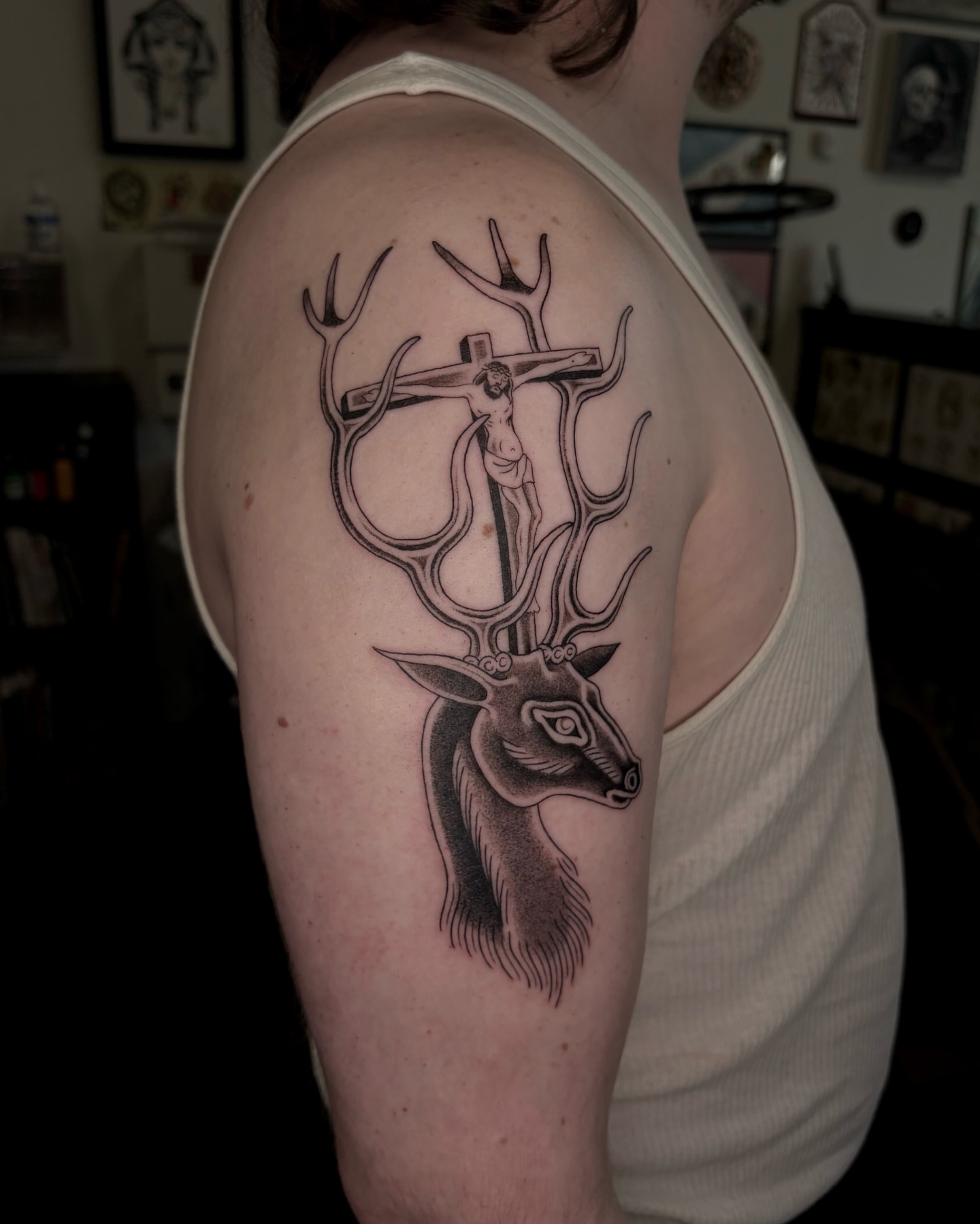 Tattoo by @jakeryantats — black_and_grey, realism