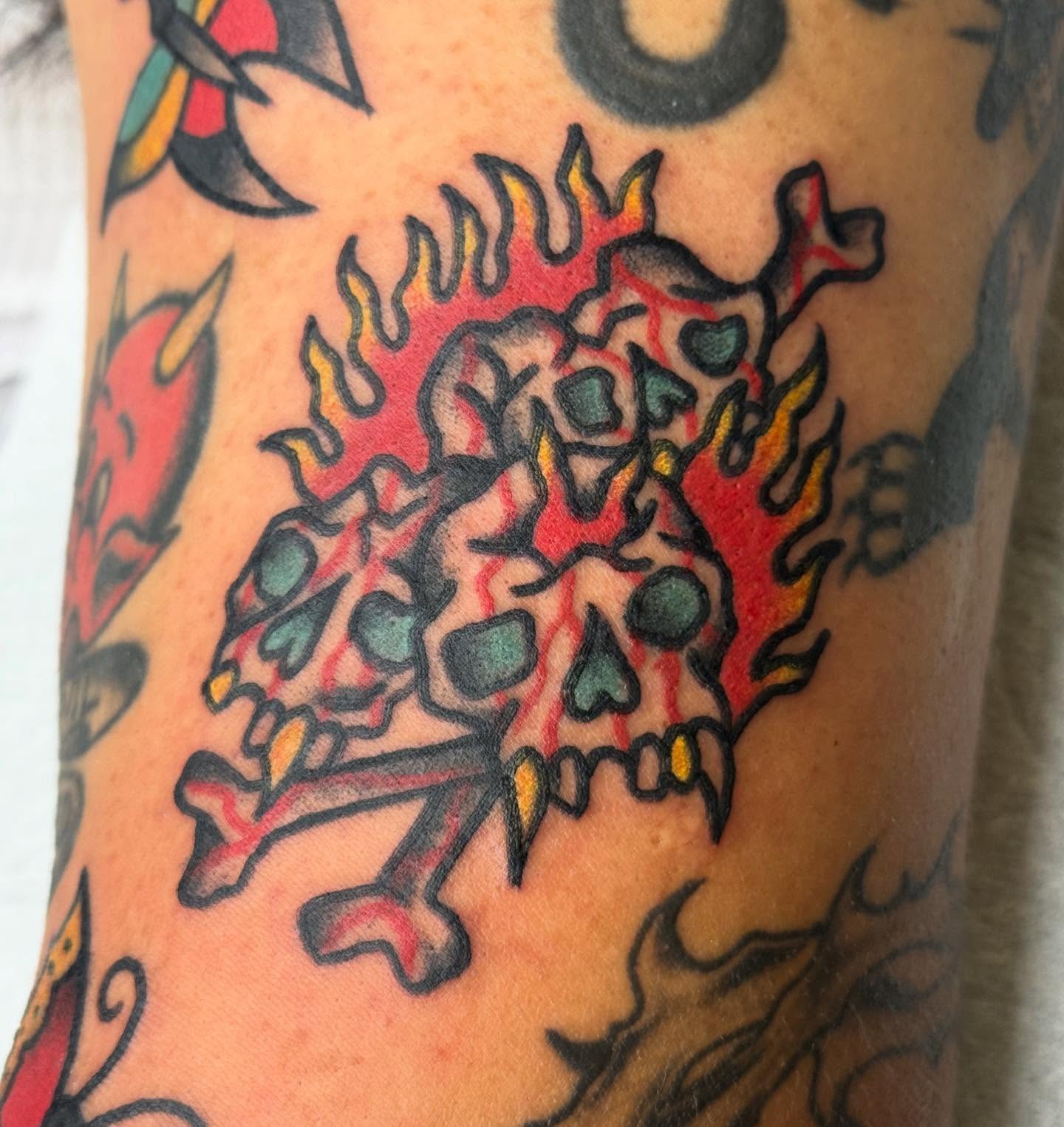 Tattoo by @lindsayloutat2 — american_traditional