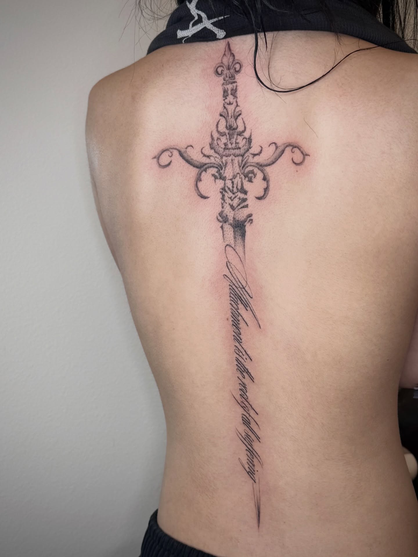 Tattoo by @zorniitsa — black_and_grey
