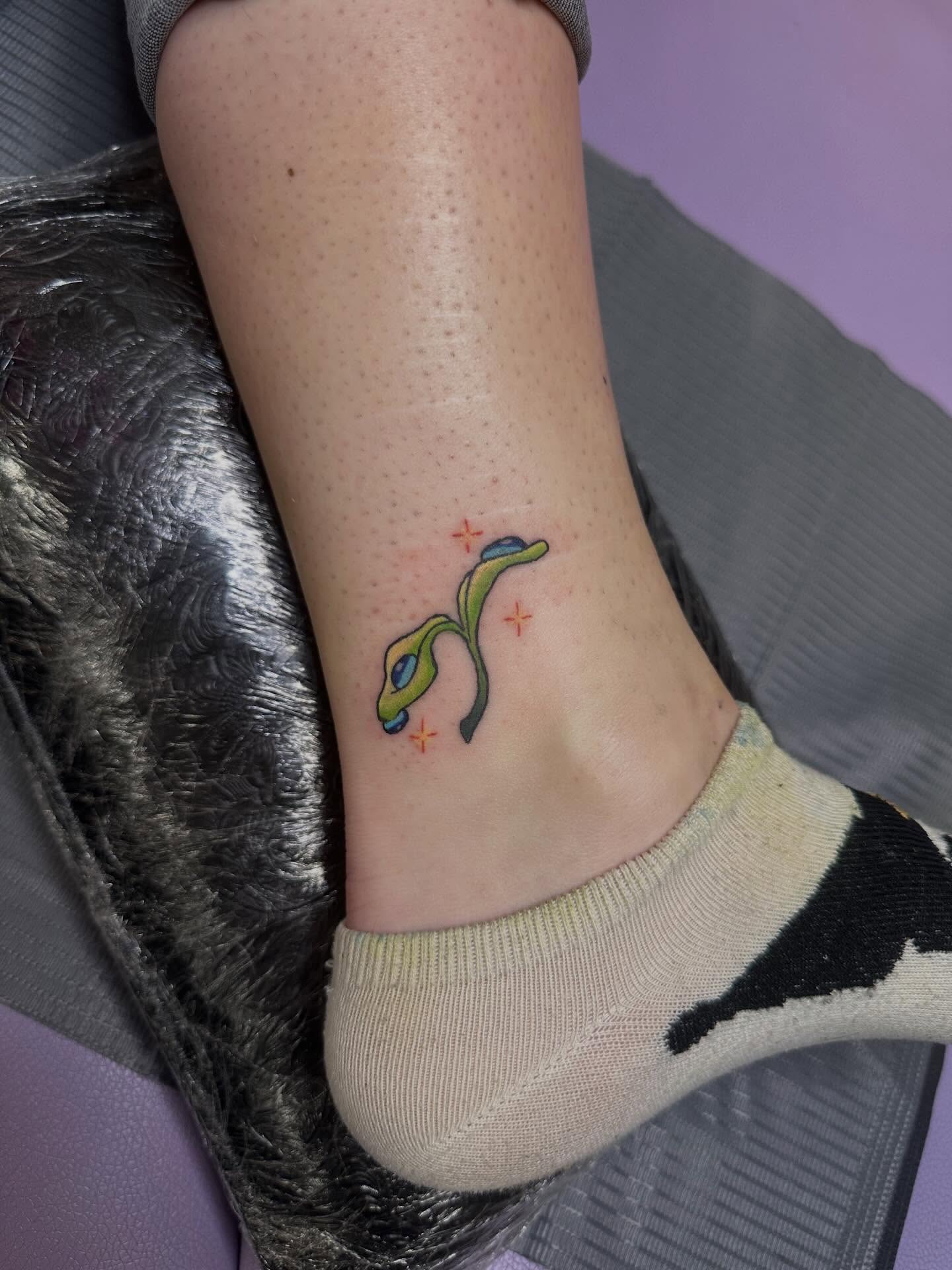 Tattoo by @kreidtattoo — dotwork