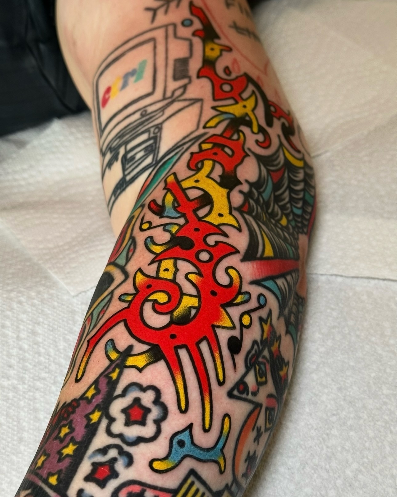Tattoo by @christianrieben — new_school, illustrative