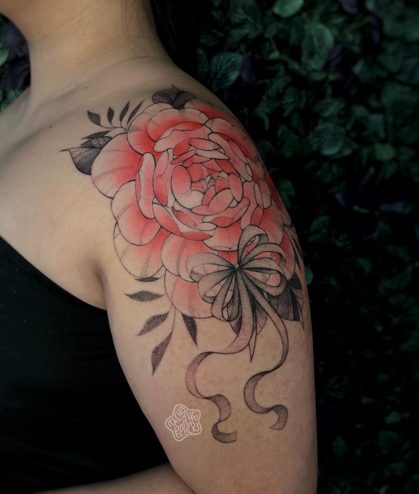 Tattoo by @tachotheripper — black_and_grey, realism