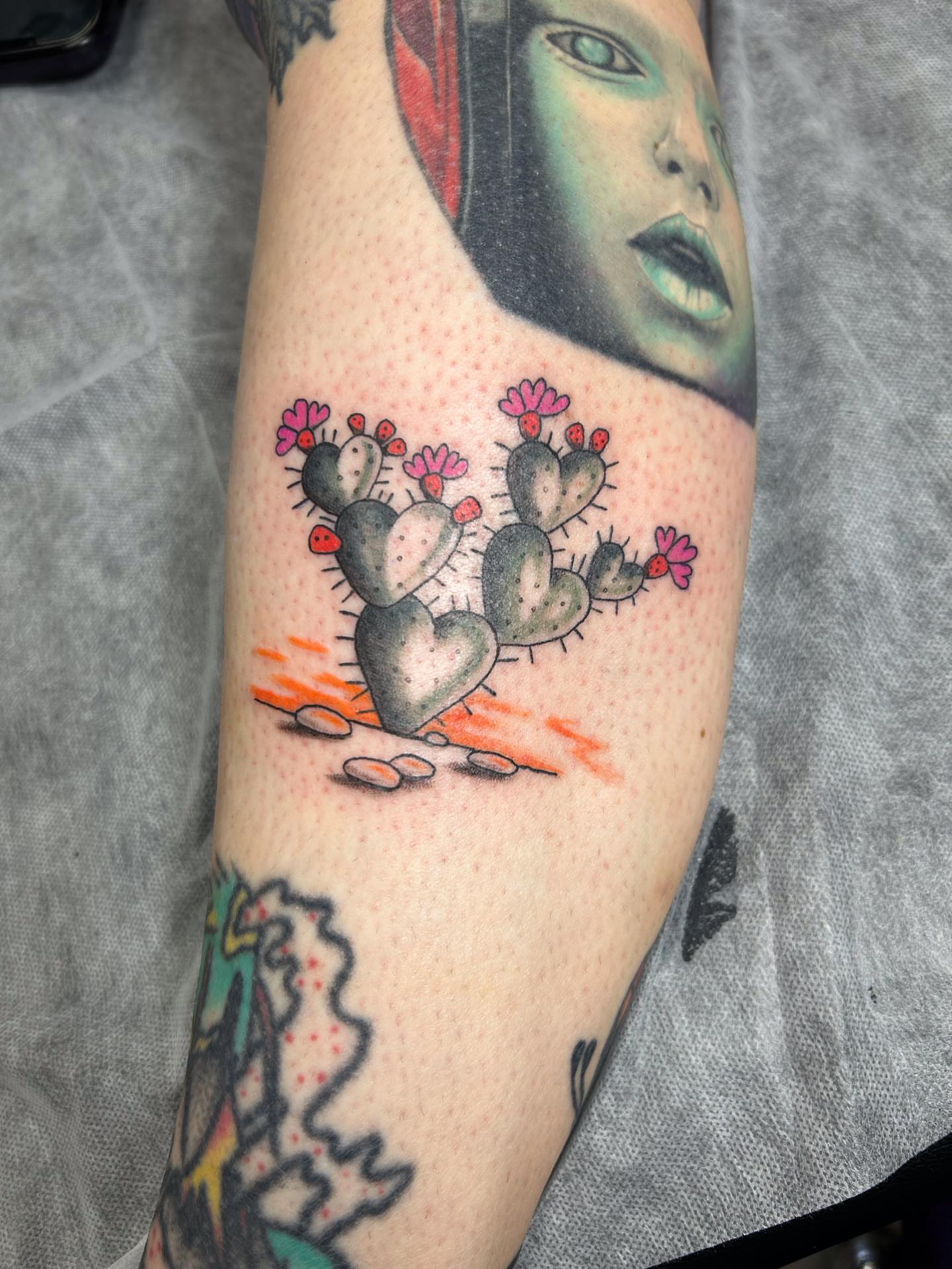 Tattoo by @erica_peebus_art — dotwork