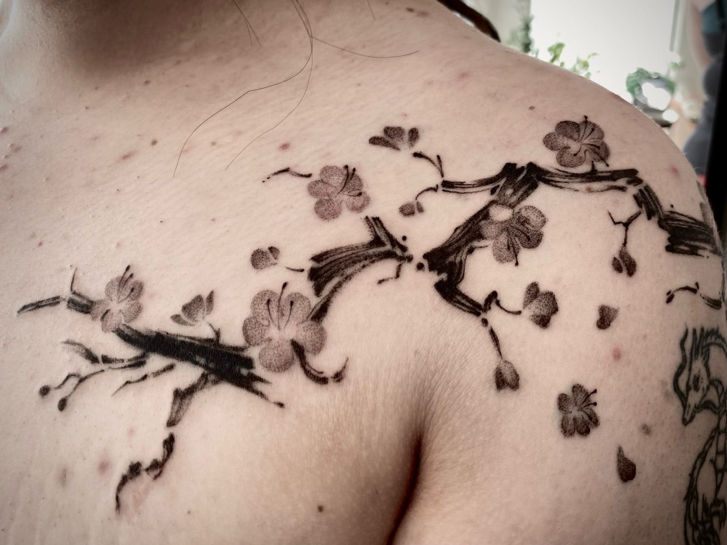 Tattoo by @pukeonmemilo — black_and_grey