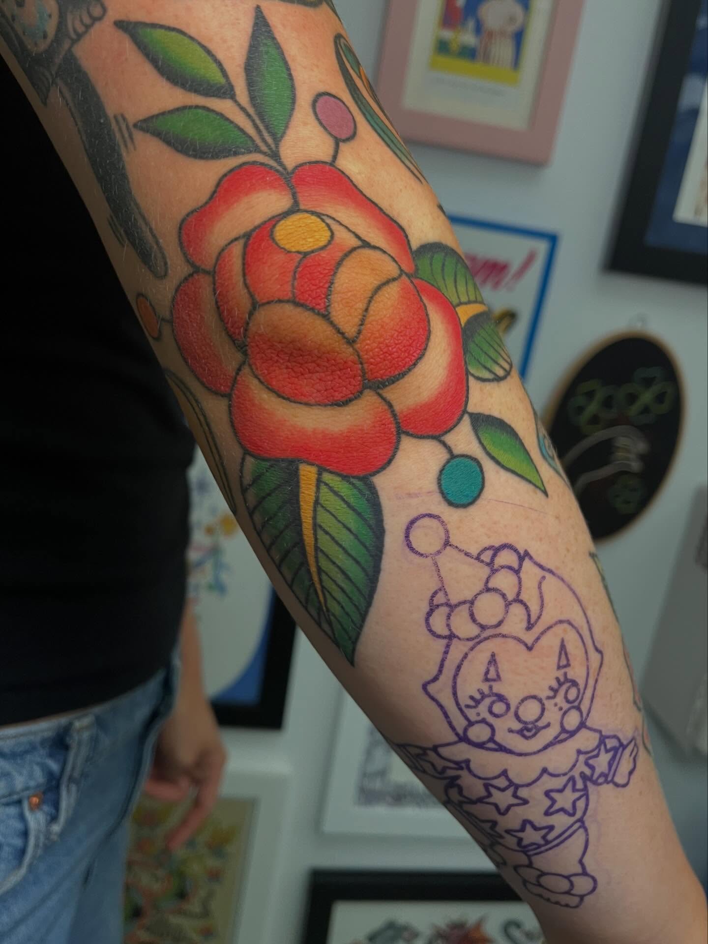 Tattoo by @sweetpeachtattoos — american_traditional