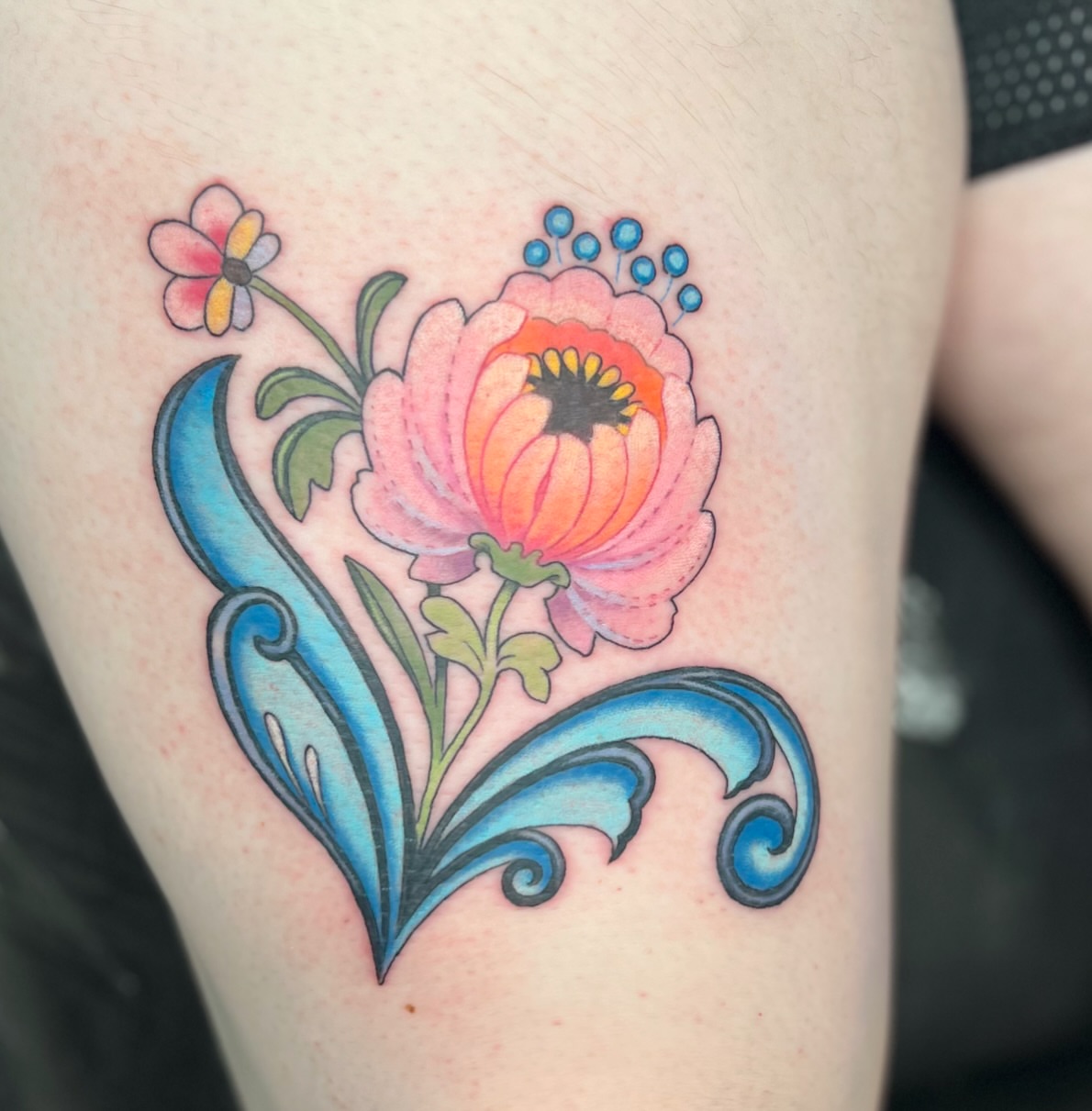 Tattoo by @bwood_tattoo โ new_school
