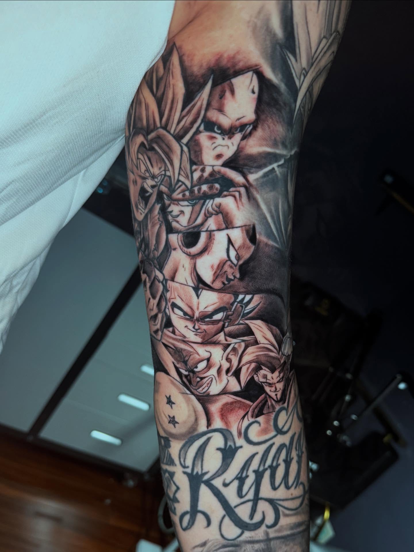 Tattoo by @giron21_tattoo — anime