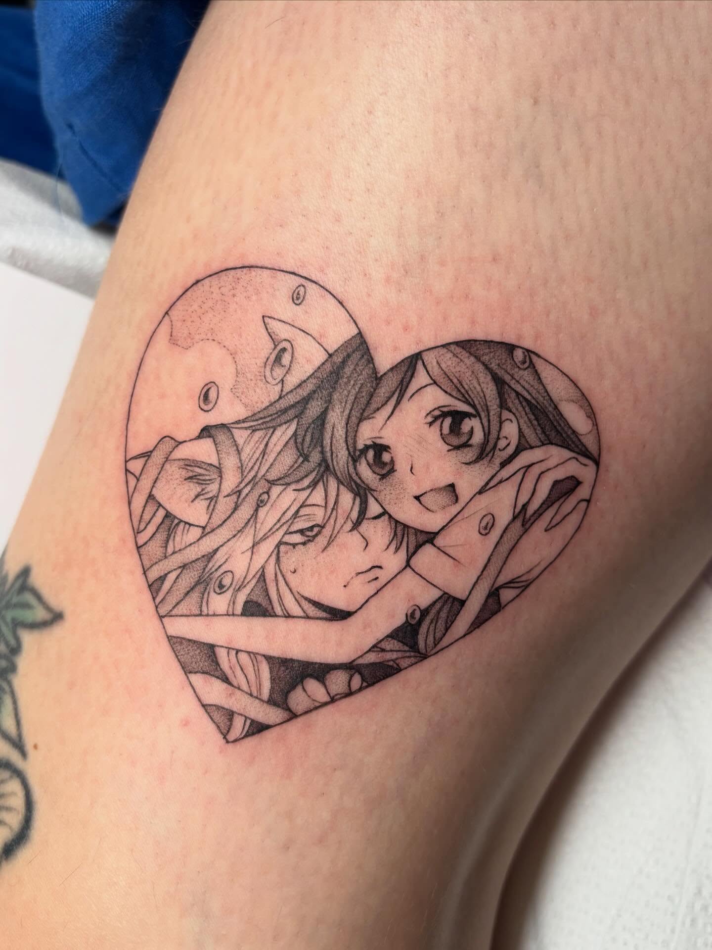 Tattoo by @joelytattoos — anime