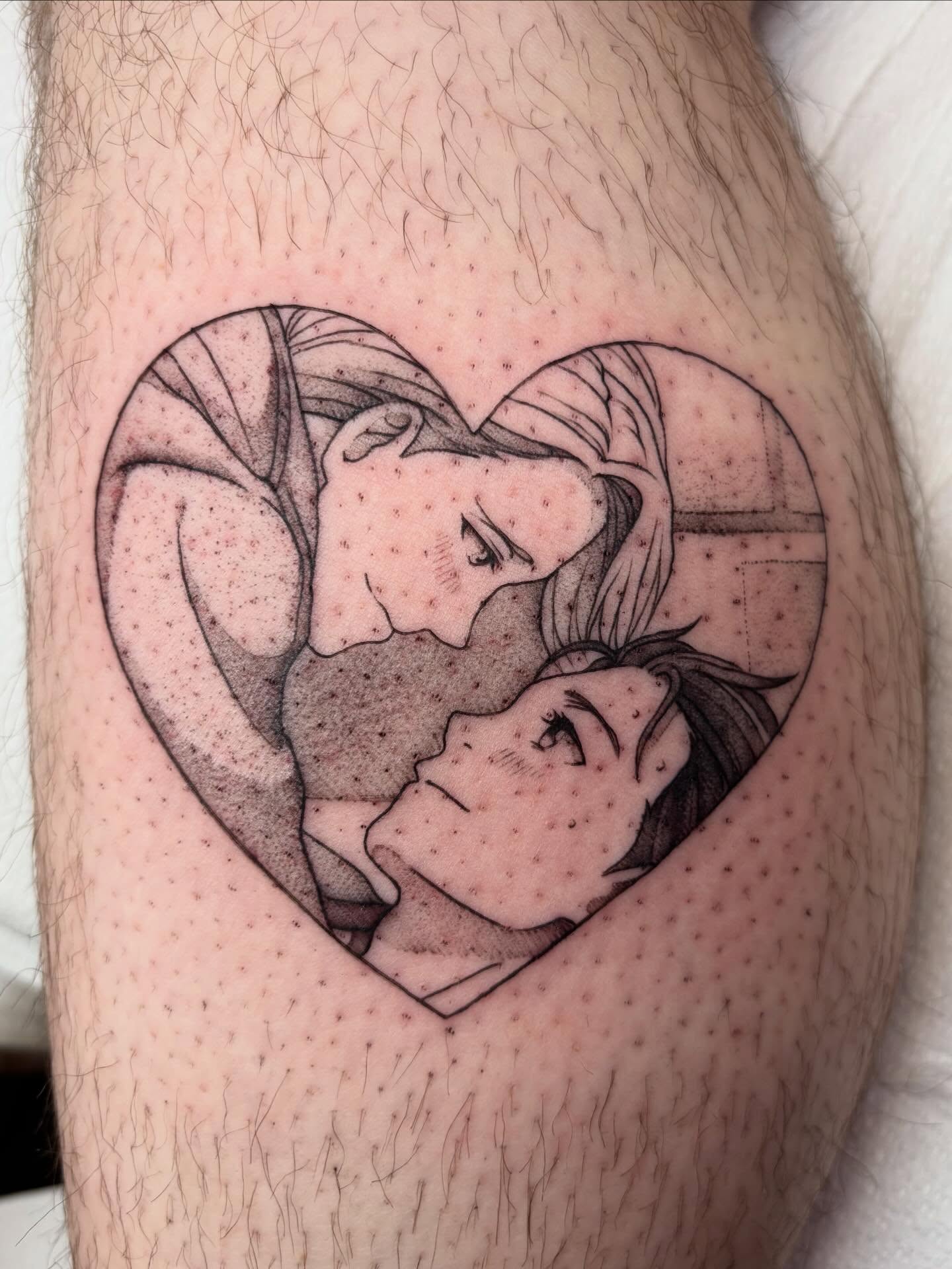 Tattoo by @joelytattoos — dotwork
