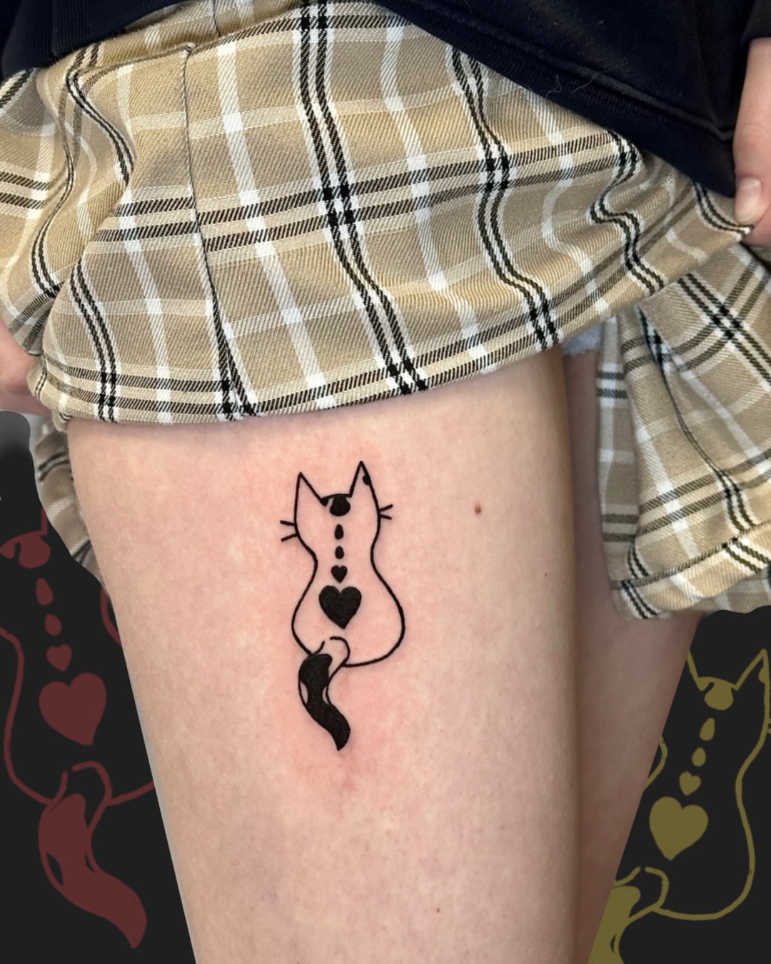 Tattoo by @goom_tattoo — minimalist