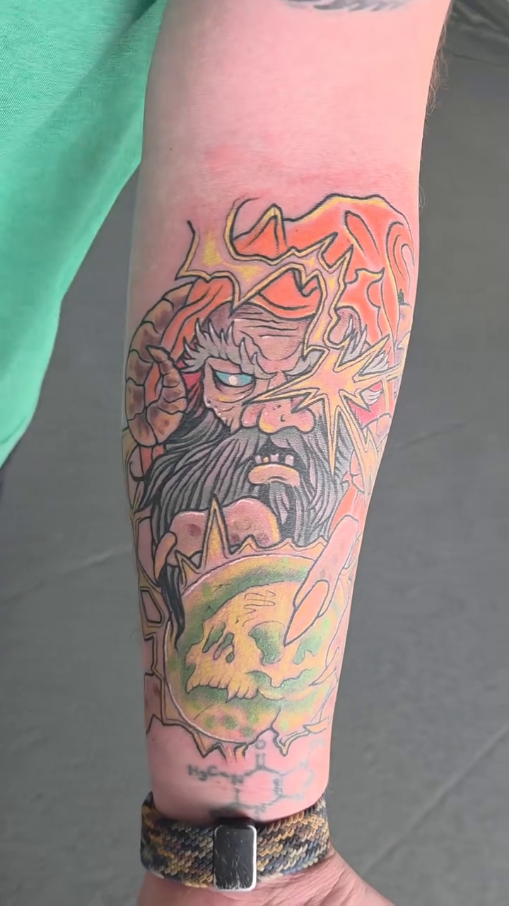 Tattoo by @geo_does_art — neo_traditional, japanese_irezumi