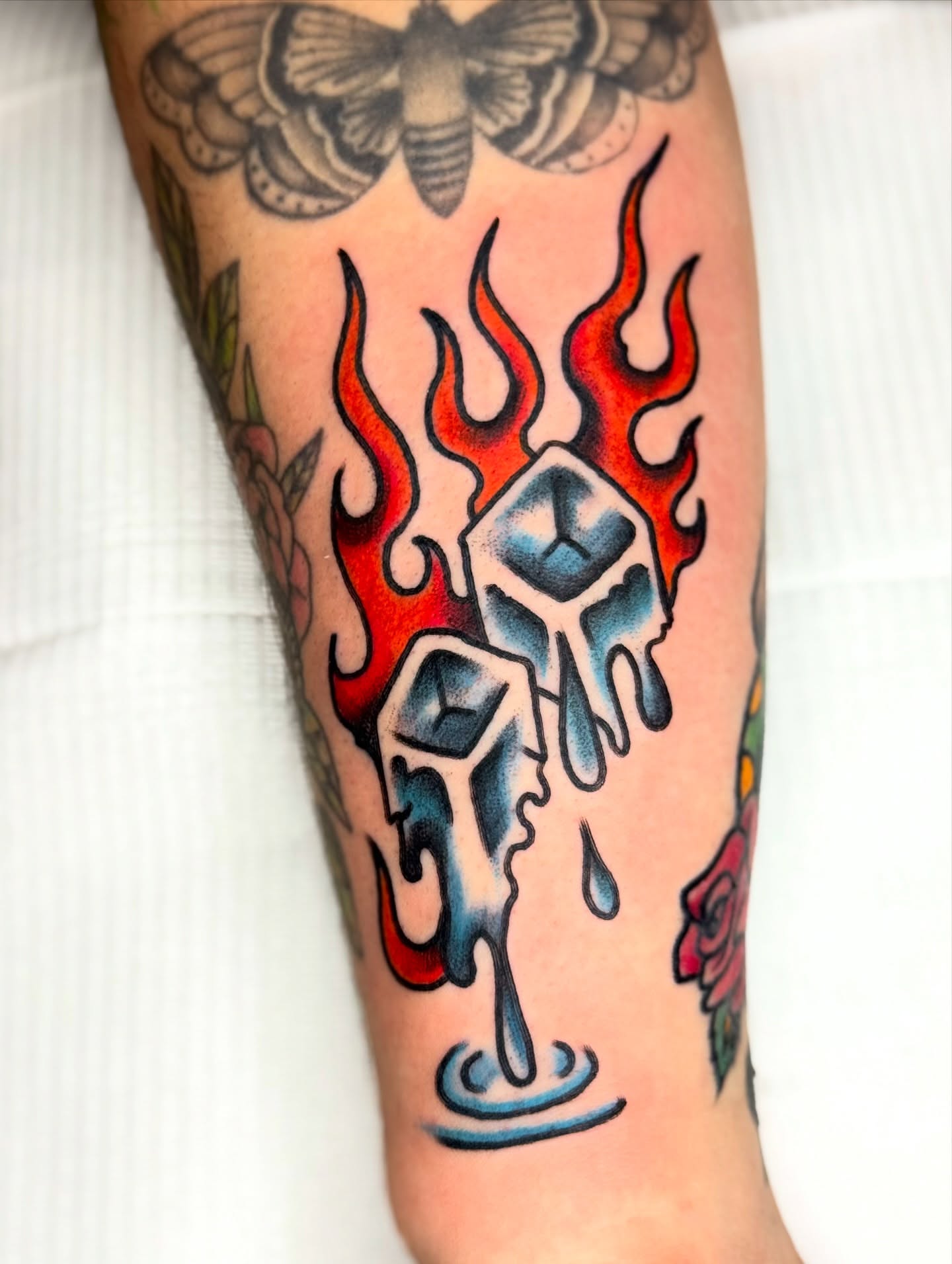 Tattoo by @dustinf_tattoo — american_traditional