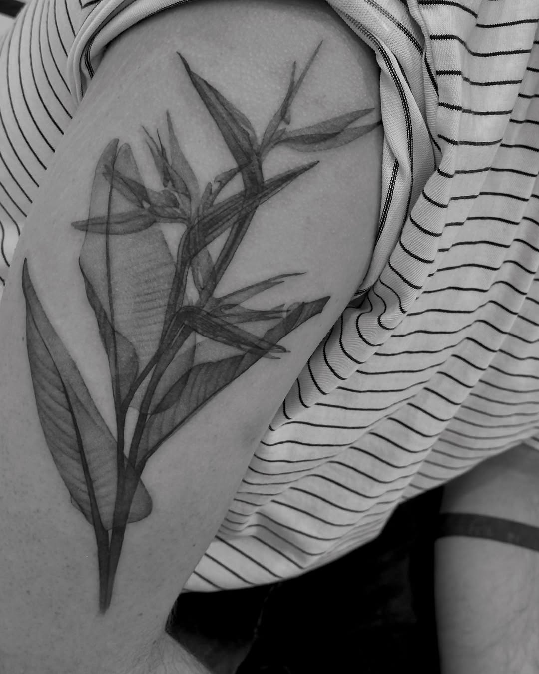 Tattoo by @heeyatattoo — black_and_grey, realism