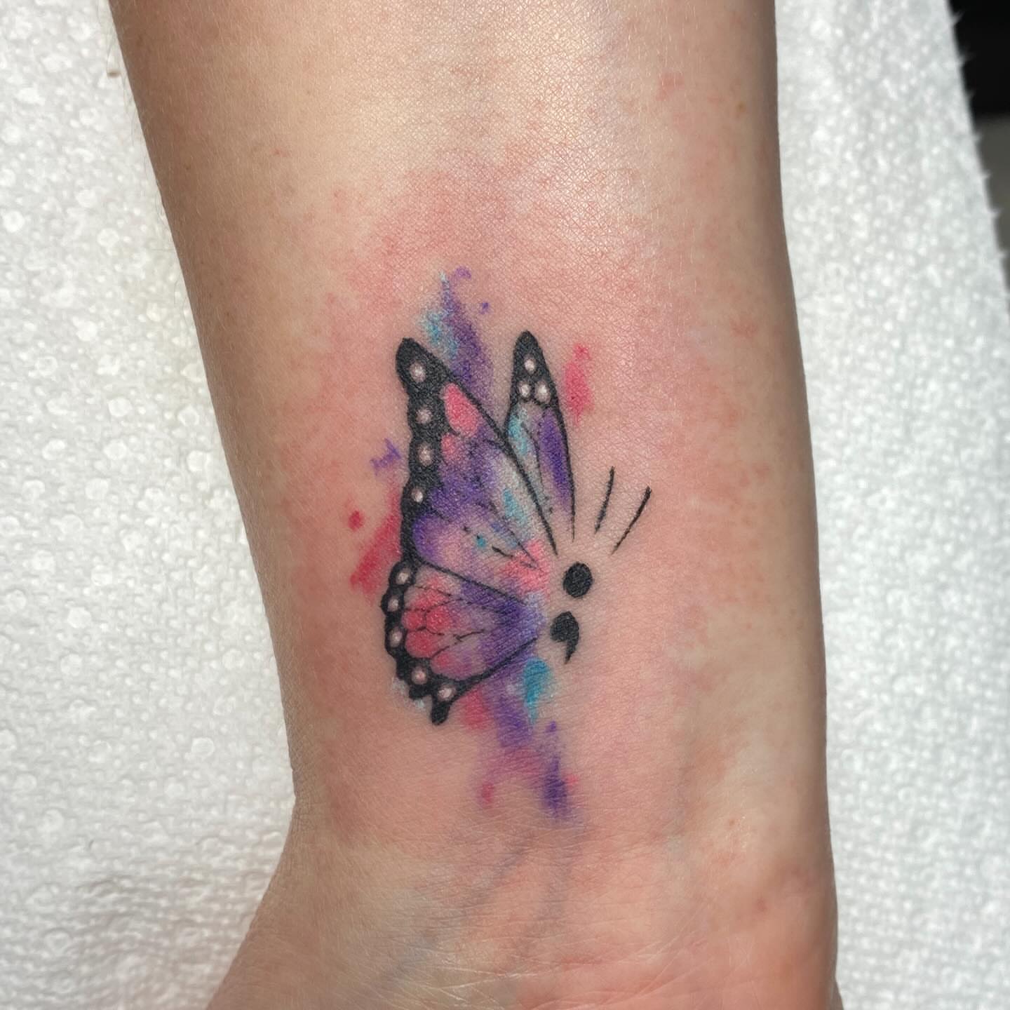 Tattoo by @sc0ttstattoos — watercolor