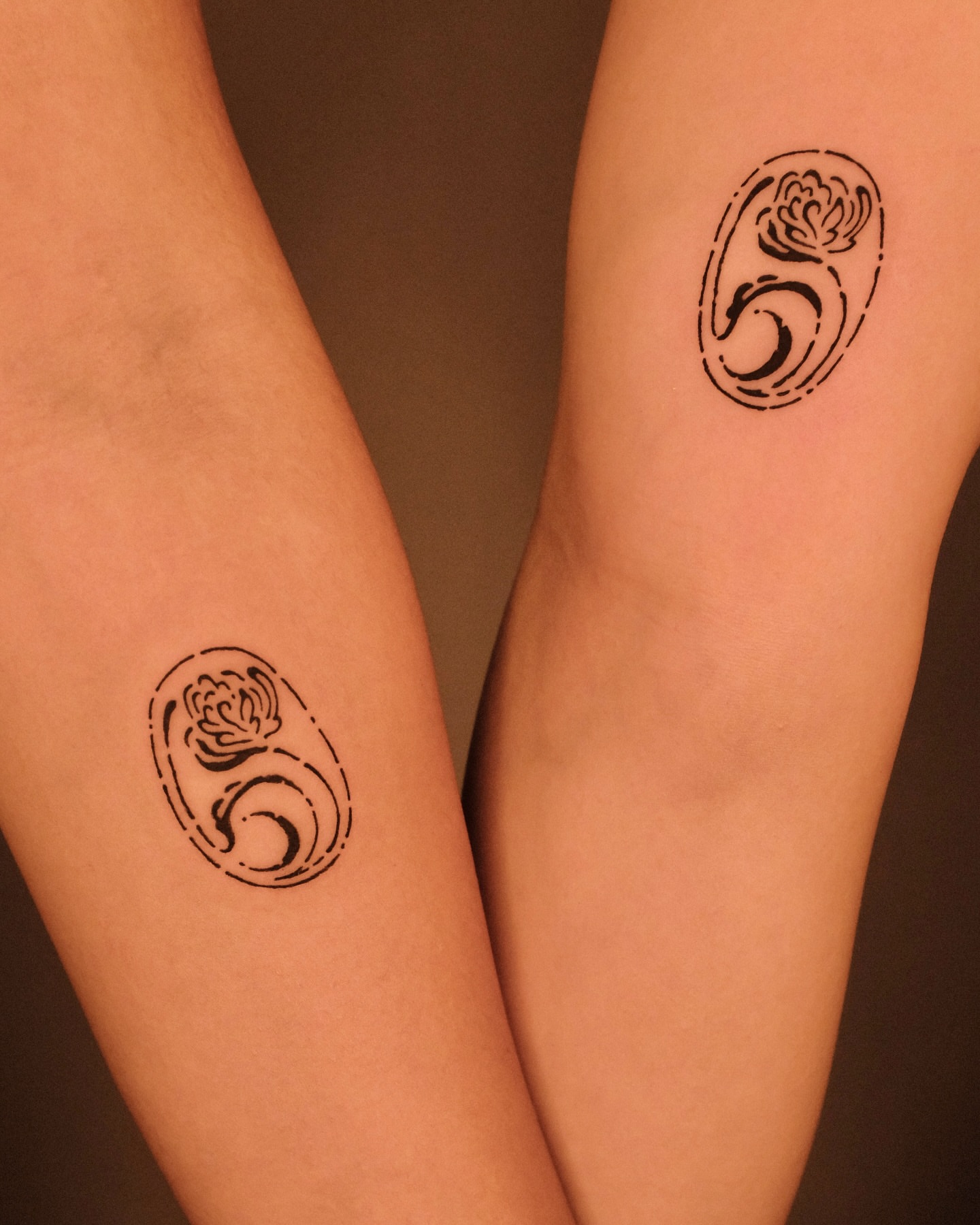Rose and swirl black and grey tattoo on the forearm by ❖ Tomi ❖