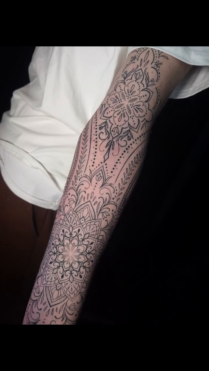 Tattoo by @inkedbysavanna — geometric, ornamental