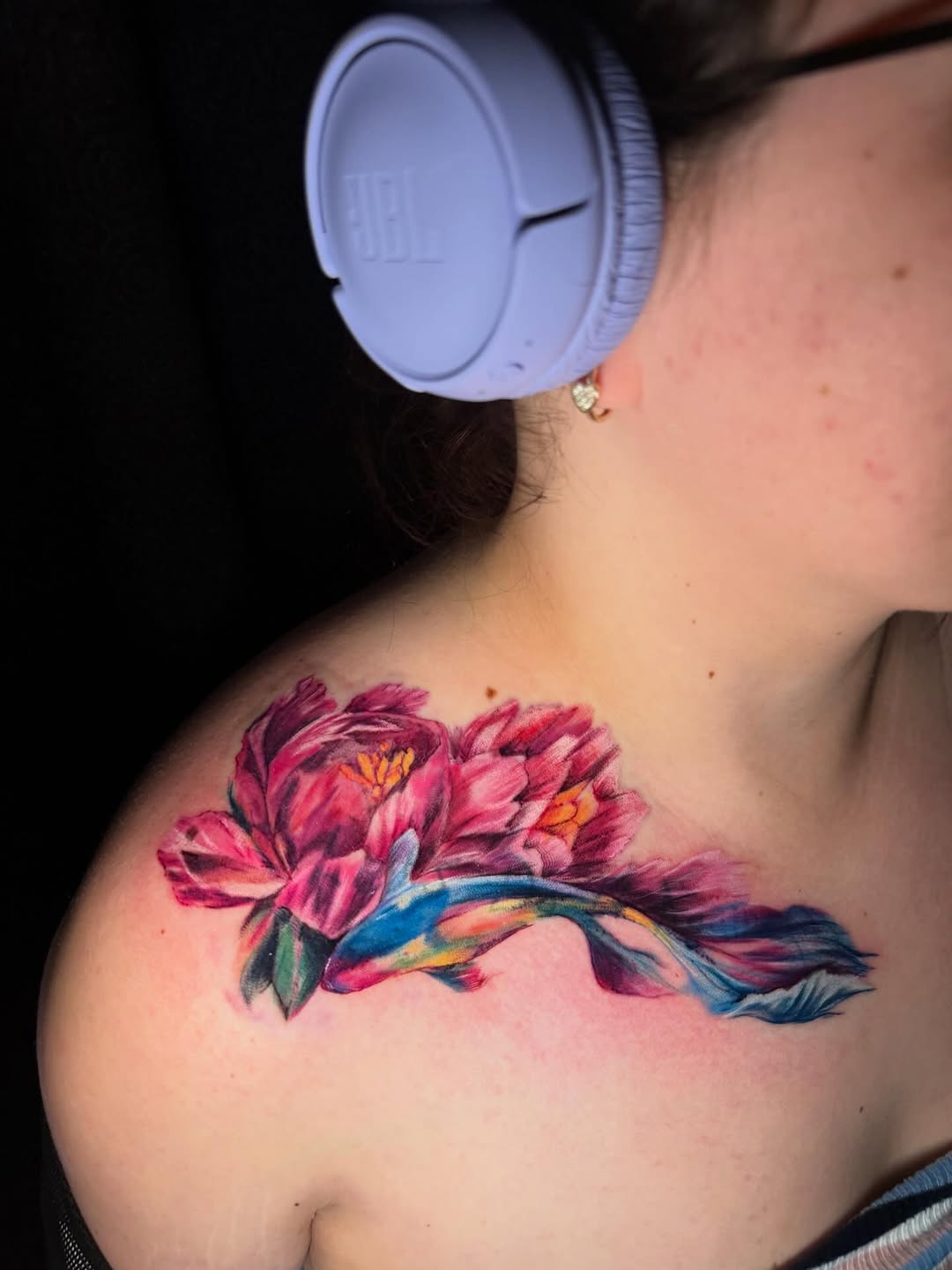 Tattoo by @skunk_punk_ink — realism, watercolor