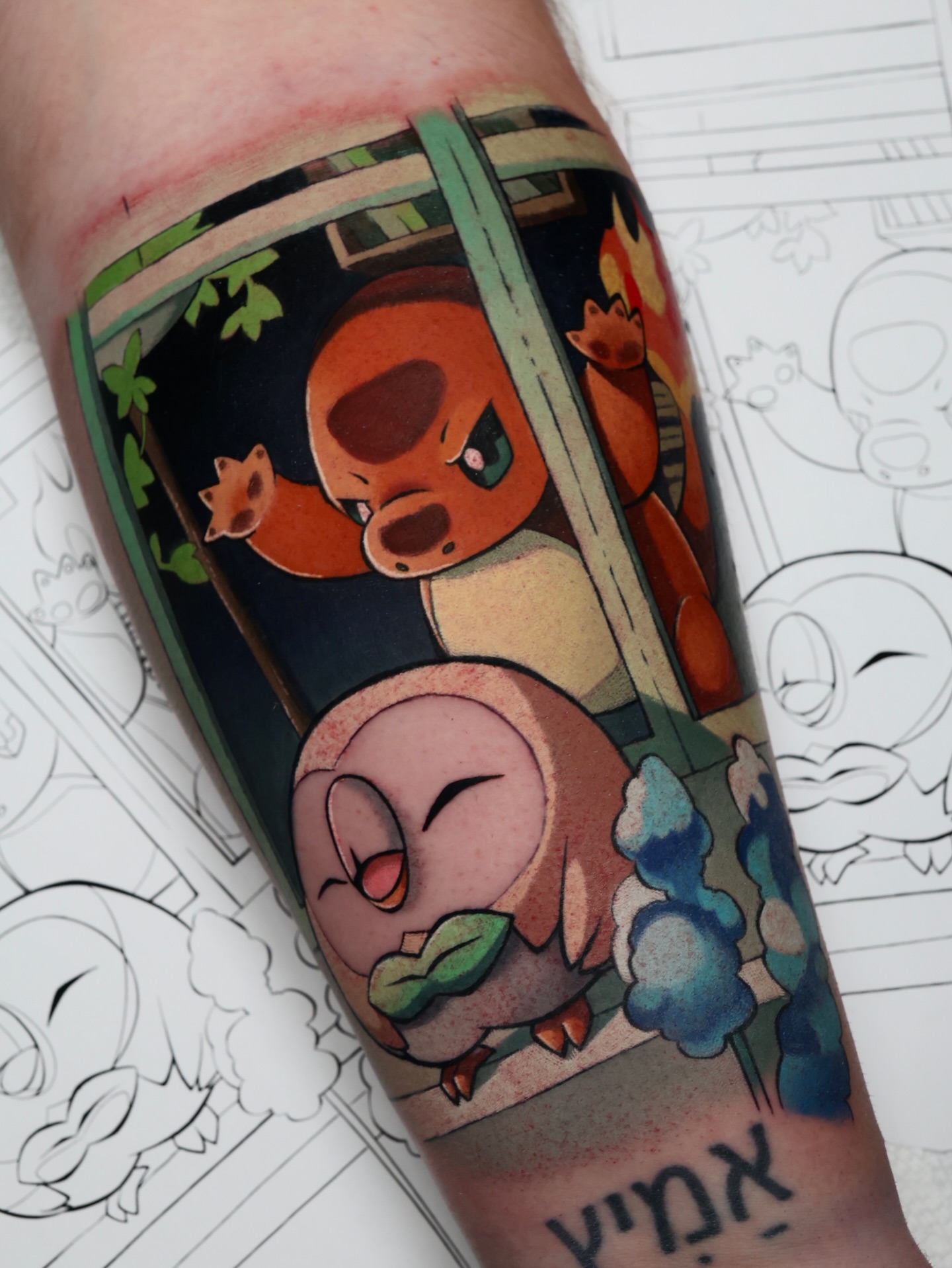 Tattoo by @beerye_tattoos — anime
