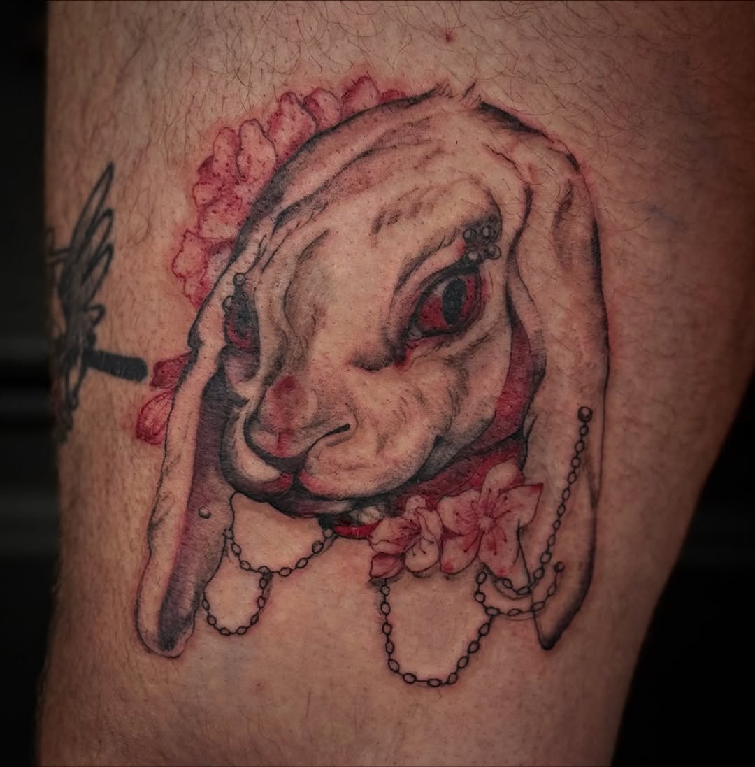 Tattoo by @jazzstabz — realism, dark_realism