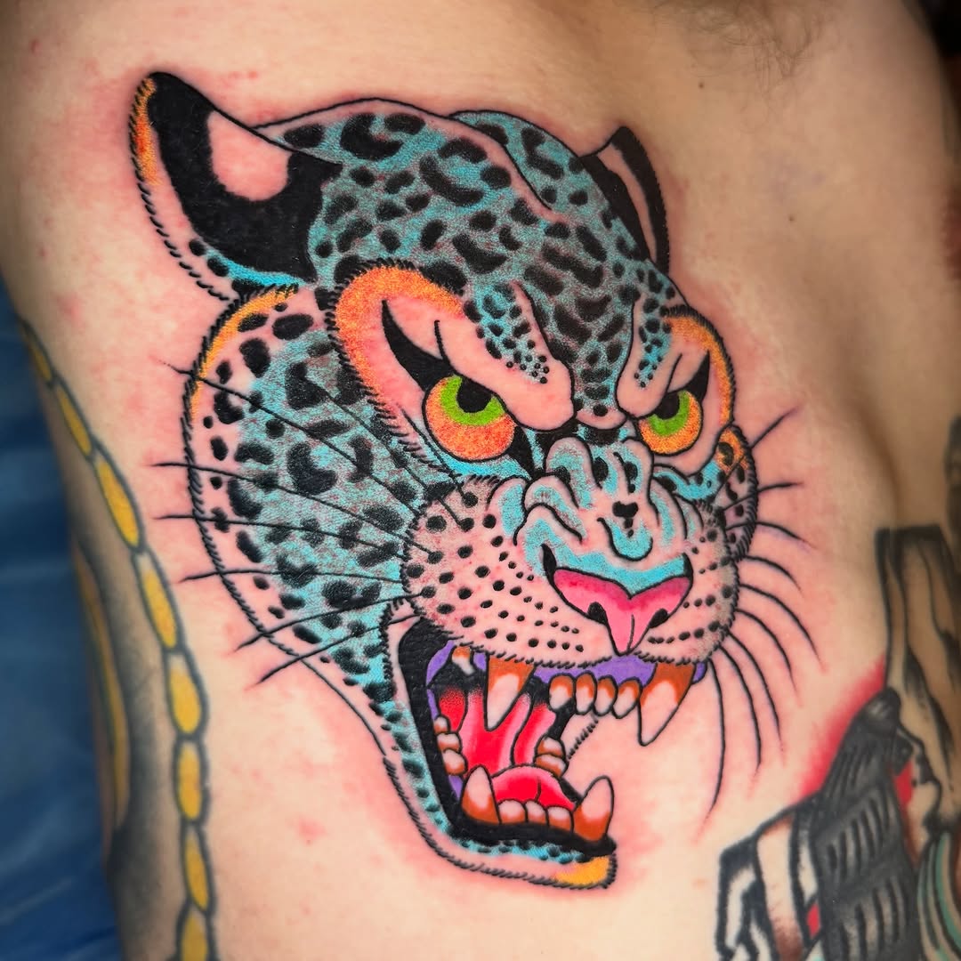 Tattoo by @_wooderson_ — american_traditional, neo_traditional