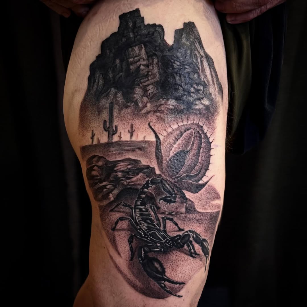 Tattoo by @deadmess — realism, black_and_grey