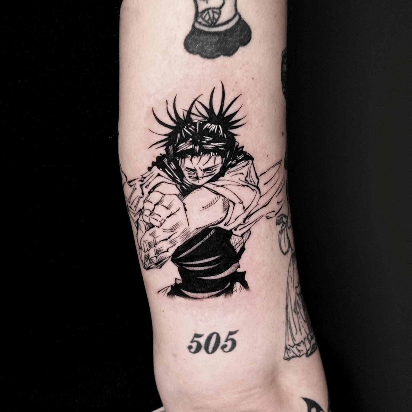 Tattoo by @killjoystabs β black_and_grey