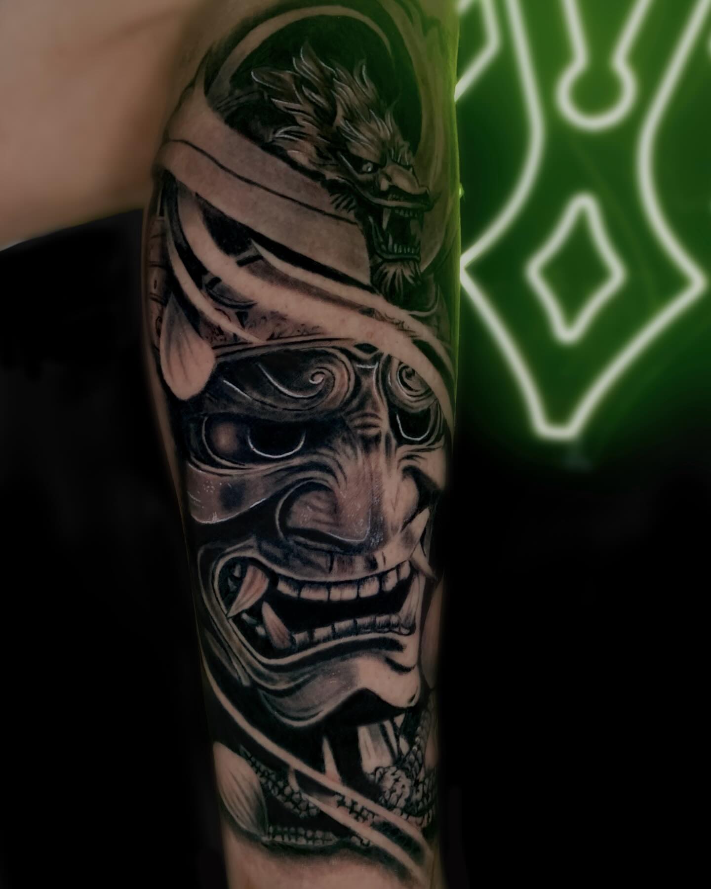 Tattoo by @dje.inks — black_and_grey, realism