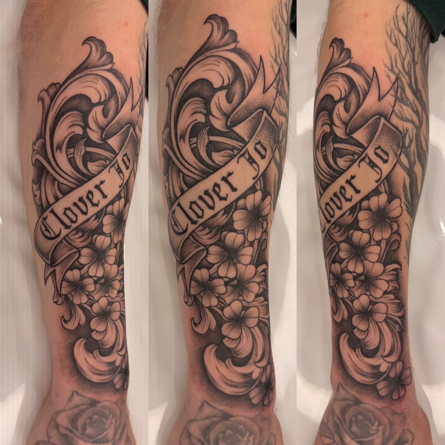 Tattoo by @austincpratttattoo — black_and_grey
